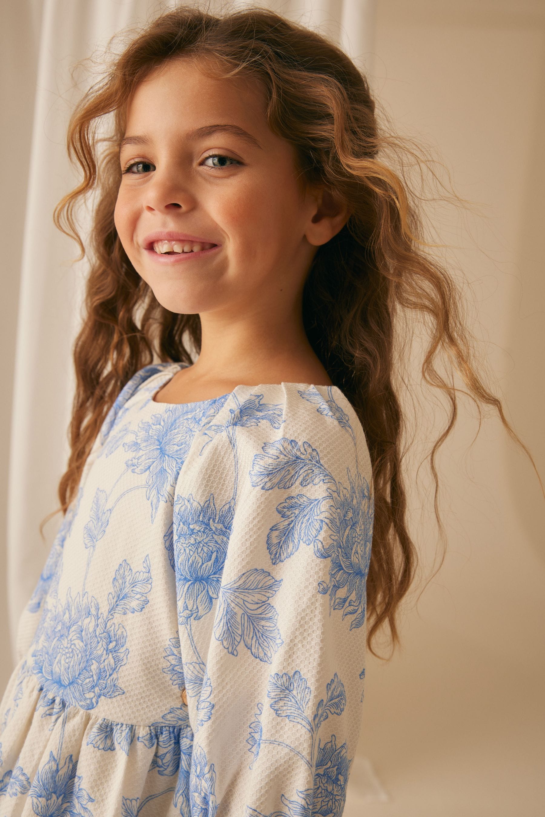 Buy Laura Ashley Blue Stratton Midi Dress from the Next UK online shop