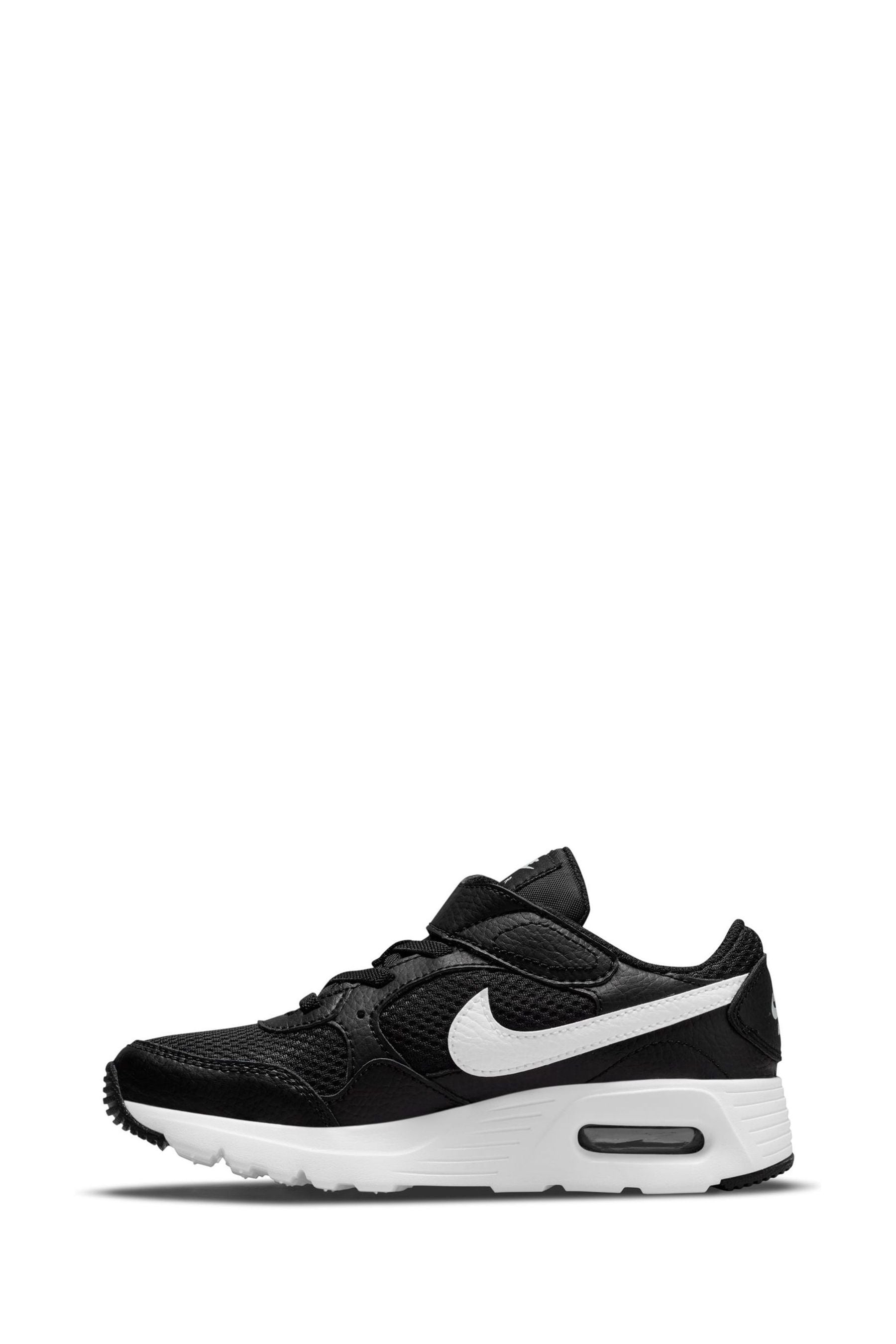 Buy Nike Black/White Junior Air Max SC Trainers from the Next UK online ...