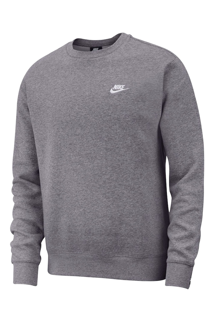 Nike Charcoal Club Crew Sweatshirt - Image 1 of 1