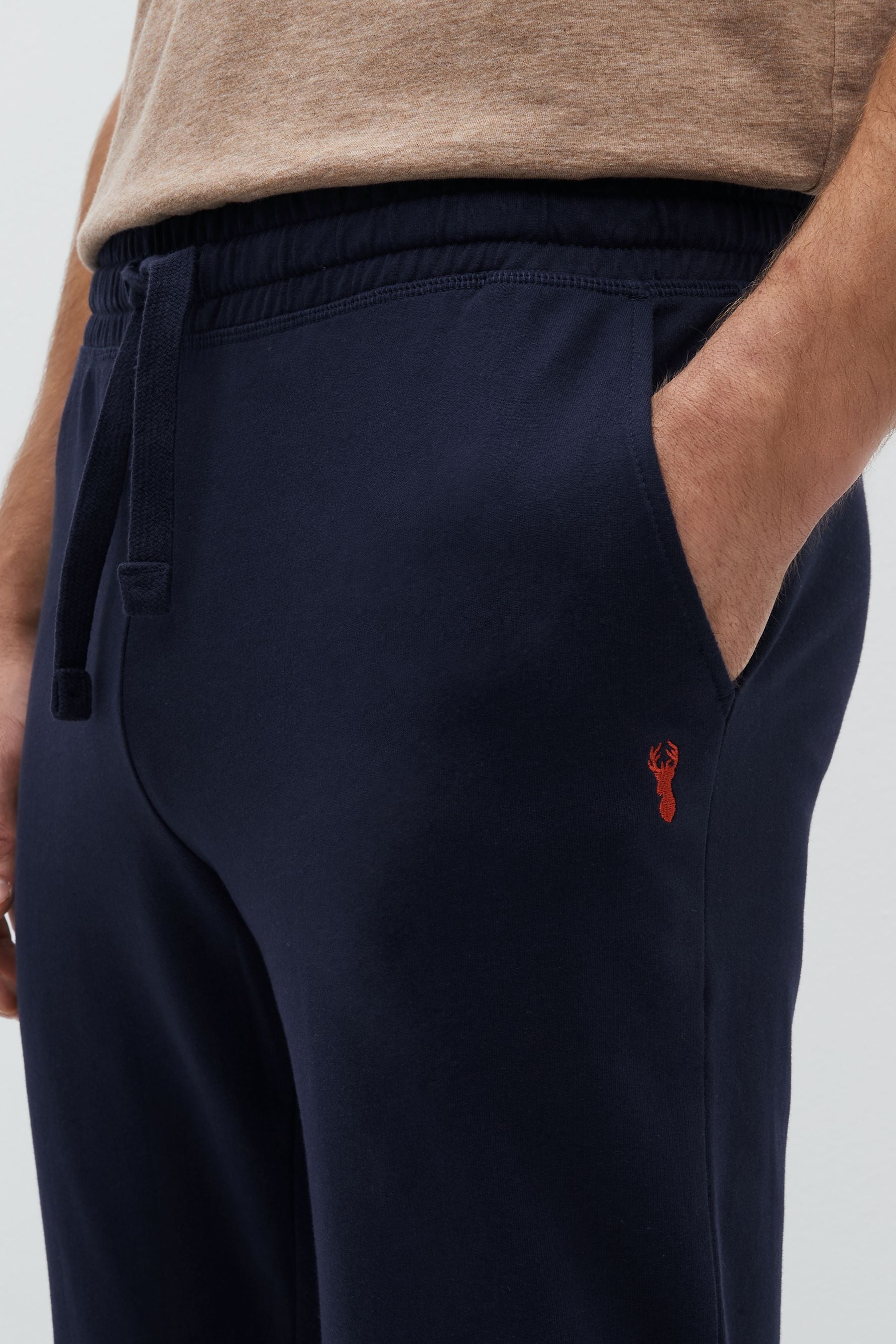 Buy Navy Blue Open Hem Slim Lightweight Joggers from the Next UK online ...