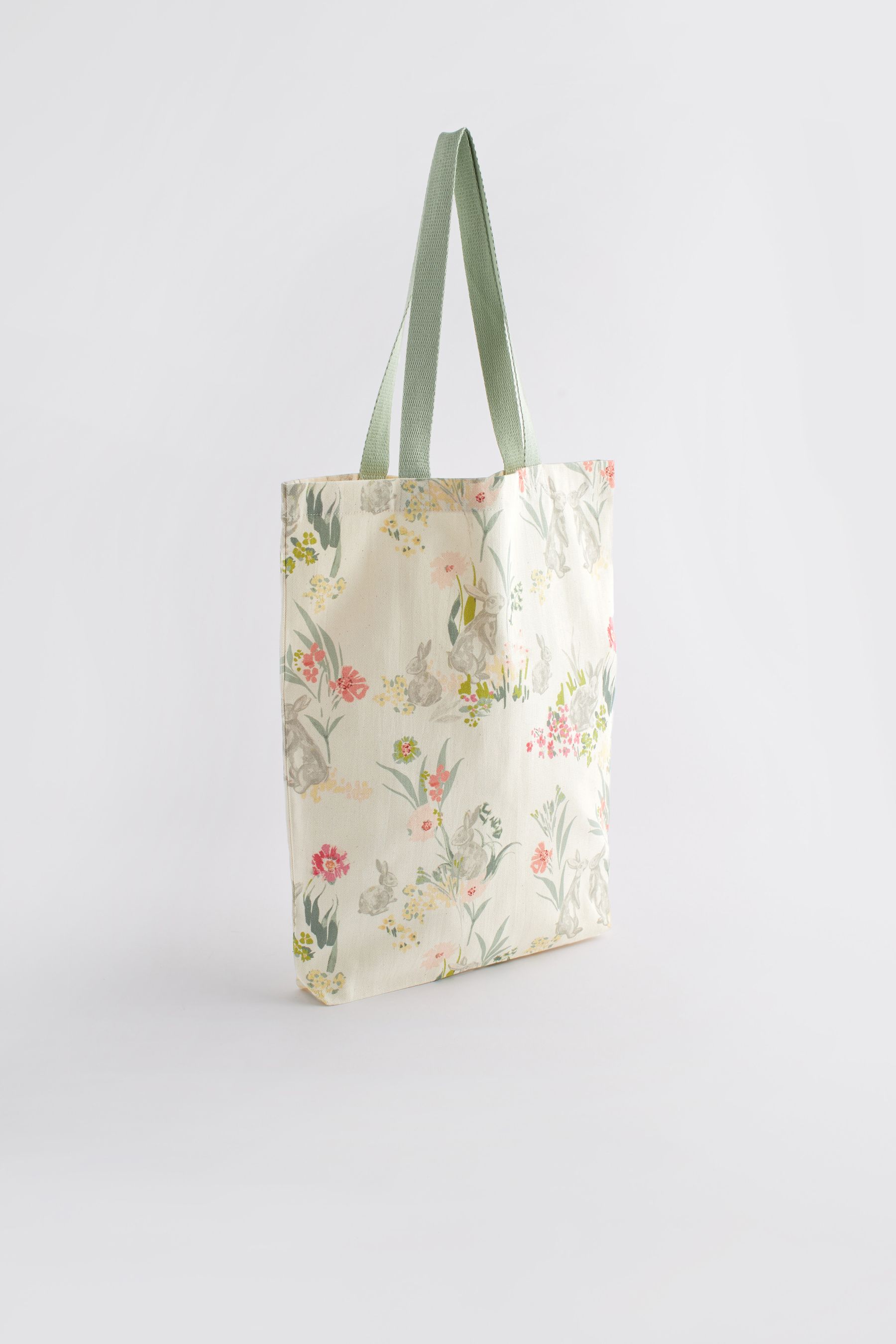 Buy Ecru Bunny Cotton Reusable Bag For Life from the Next UK online shop