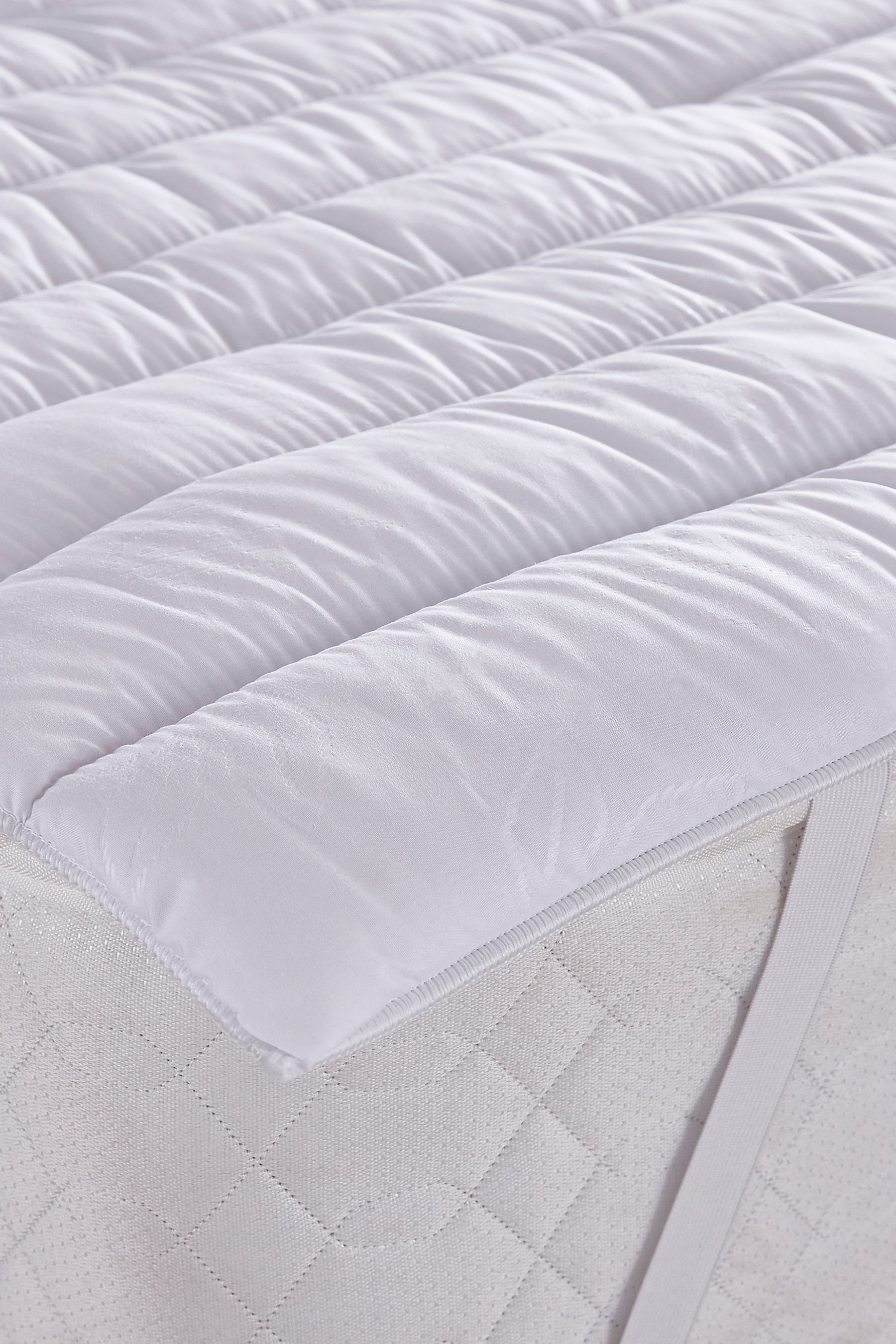 Buy Silentnight White Eco Comfort Mattress Topper from Next Ireland