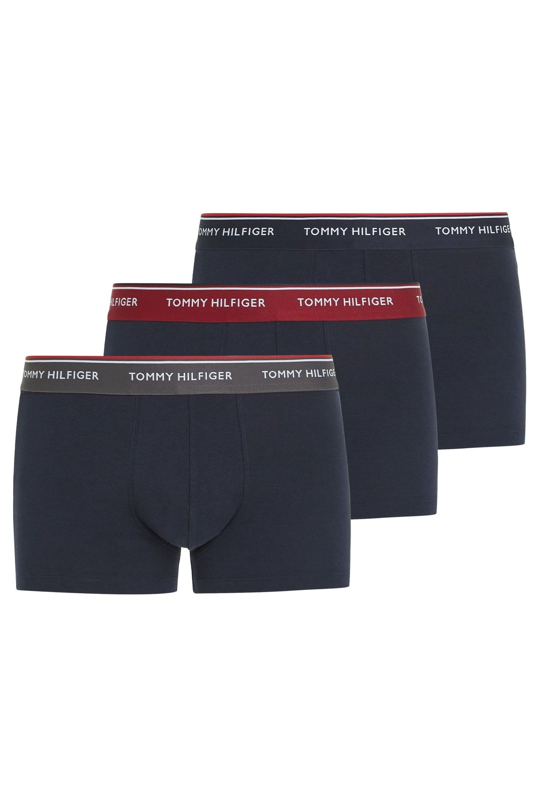 Buy Tommy Hilfiger Blue Premium Essentials Trunks 3 Pack from the Next ...