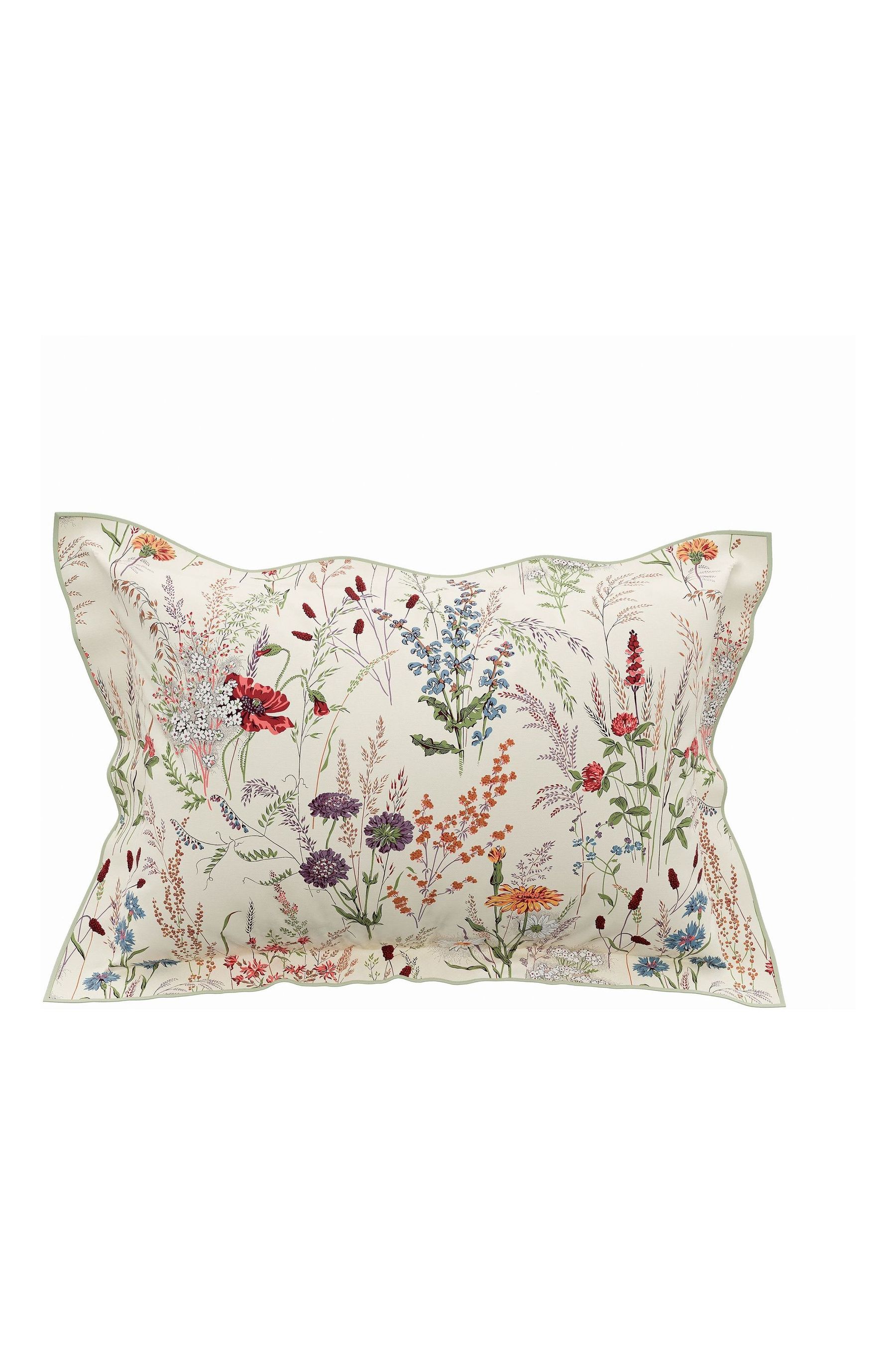 Buy V&A Multi Blythe Meadow Duvet Cover and Pillowcase Set from the