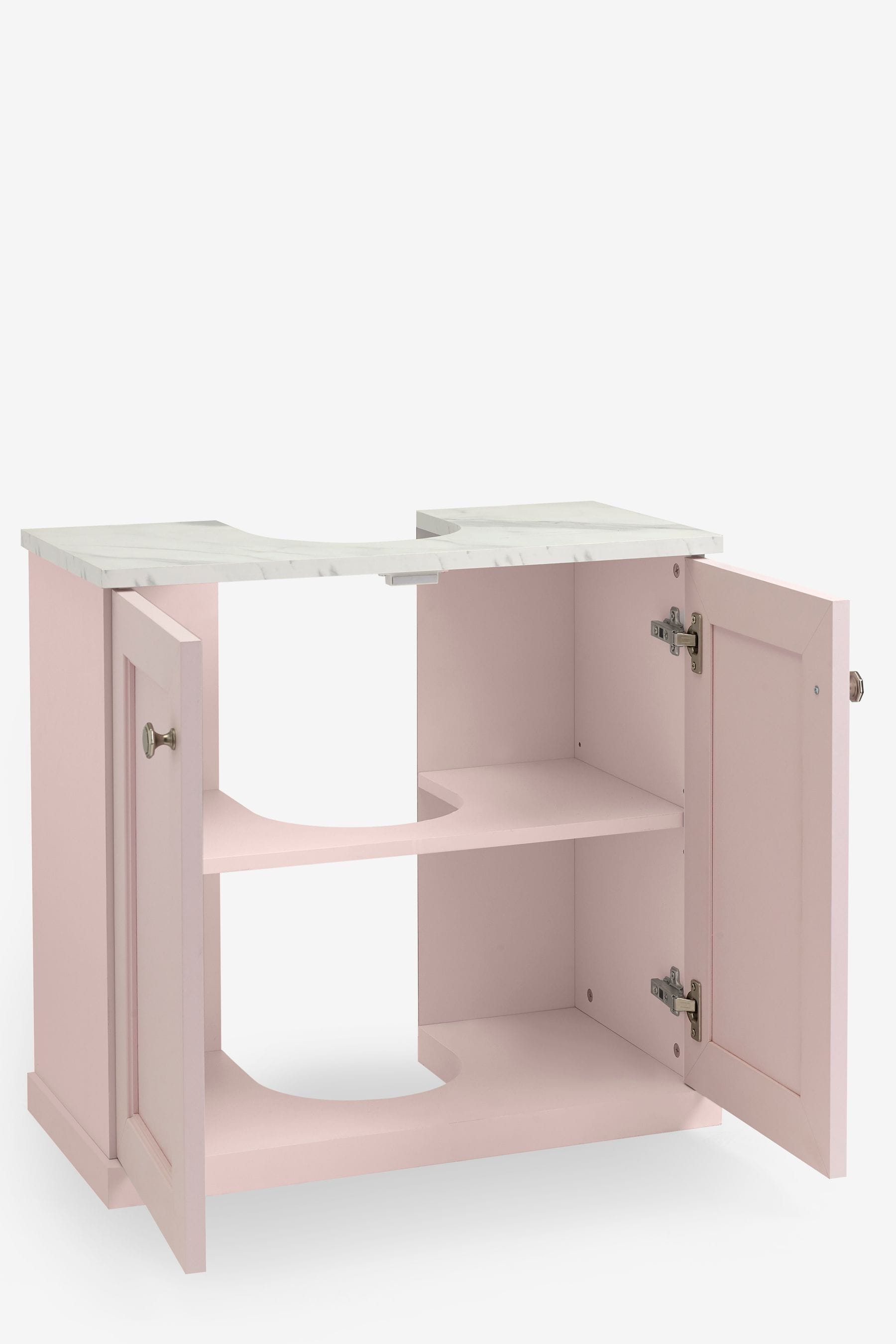 Buy Pink Farnley Panelled Under Sink Storage Unit from the Next UK ...
