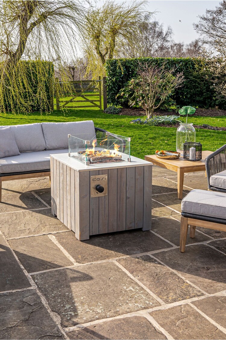 Pacific Grey Garden Cosicube 70 Black Fire Pit - Image 1 of 1