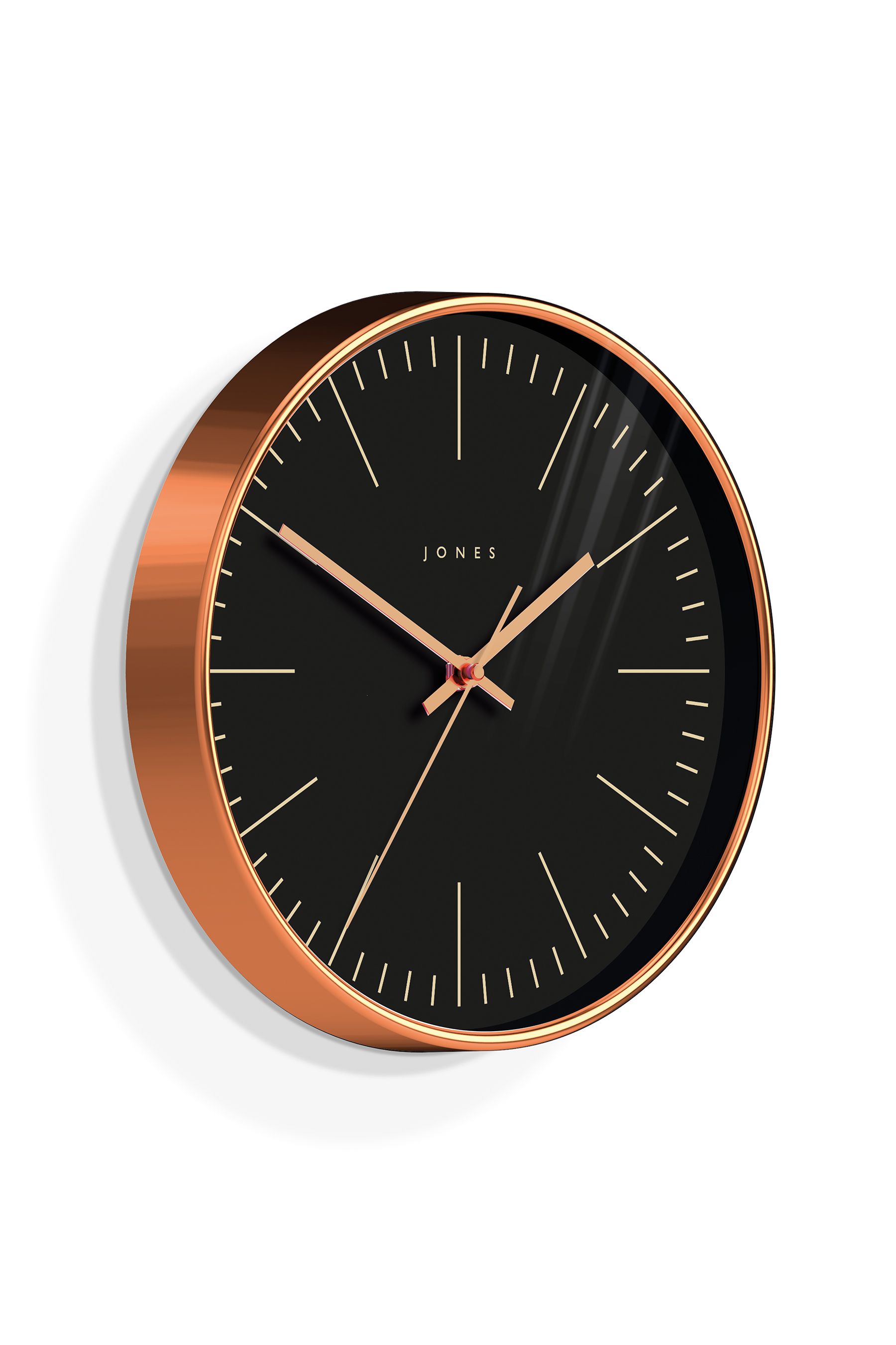 Buy Jones Clocks Copper Penny Copper Wall Clock from the Next UK online