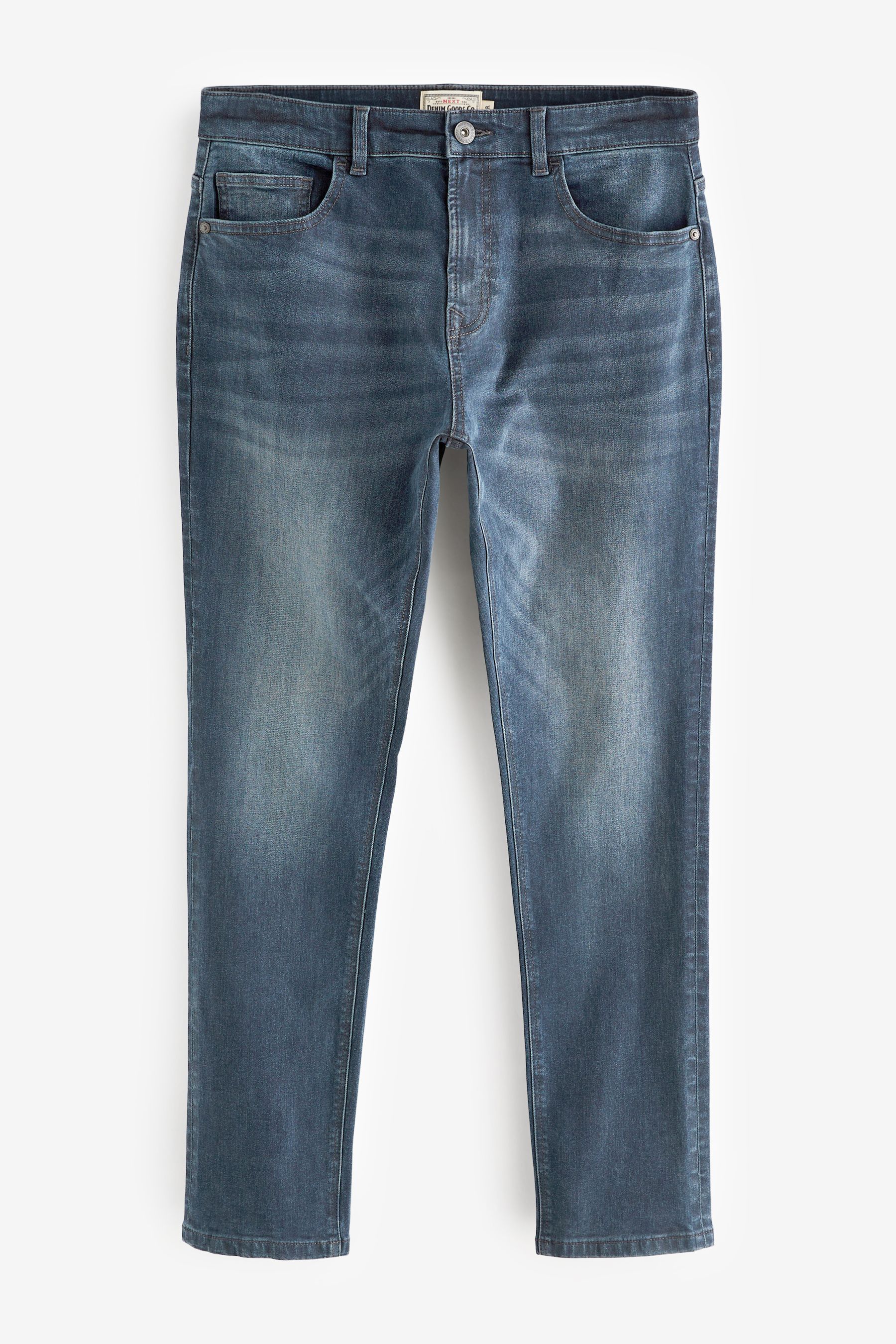 Buy Smoky Navy Skinny Classic Stretch Jeans from the Next UK online shop