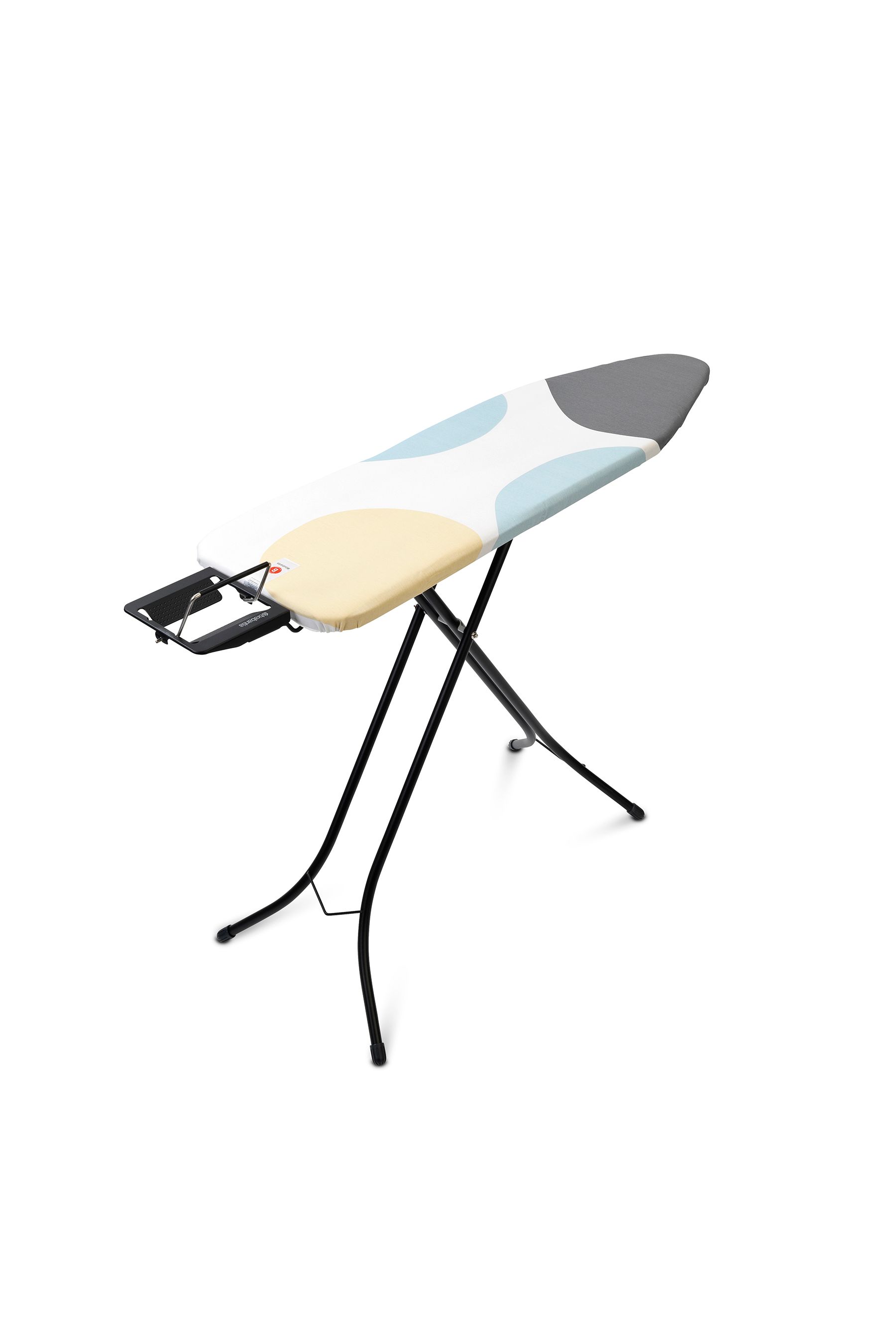 Brabantia perfect flow strijkplank b met stoomunithouder - 124 x 38 cm - bubbles - Klusspullen