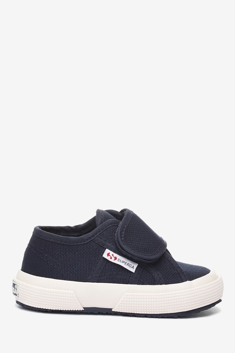 Superga Kids 2750 Hook and Loop Strap Canvas Pumps - Image 1 of 1