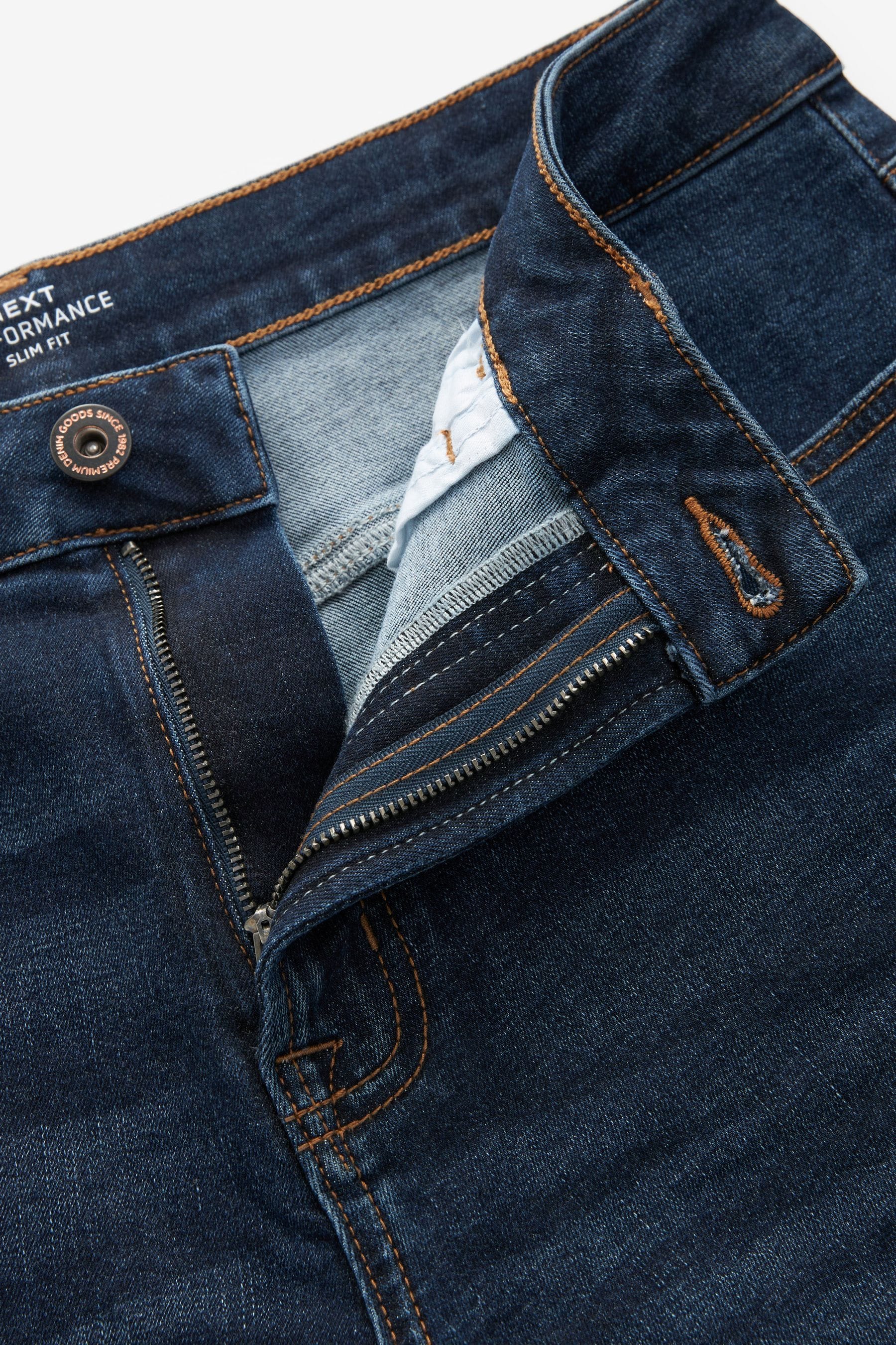 Buy Mid Indigo Blue Slim Motion Flex Jeans from the Next UK online shop