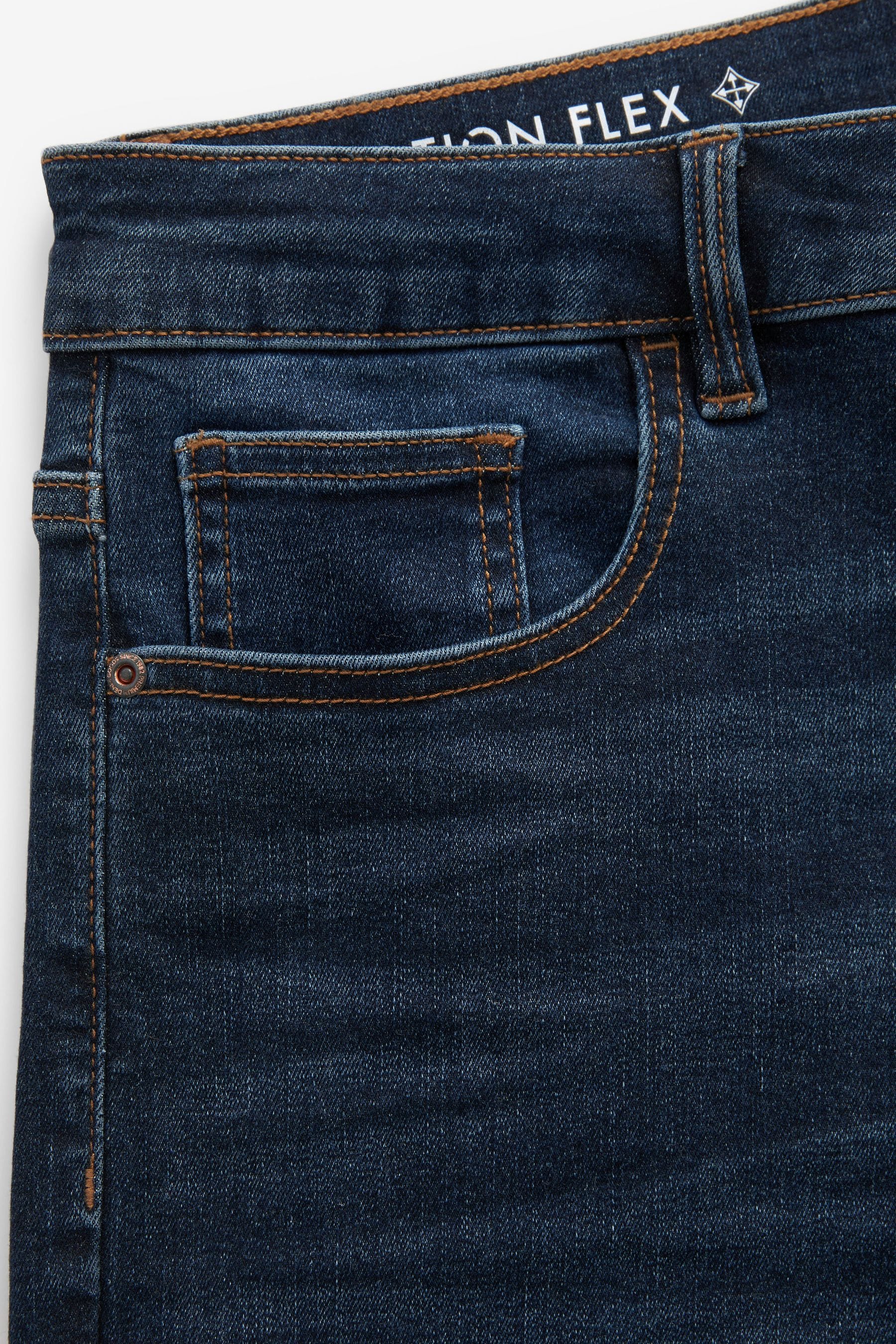 Buy Mid Indigo Blue Slim Motion Flex Jeans from the Next UK online shop
