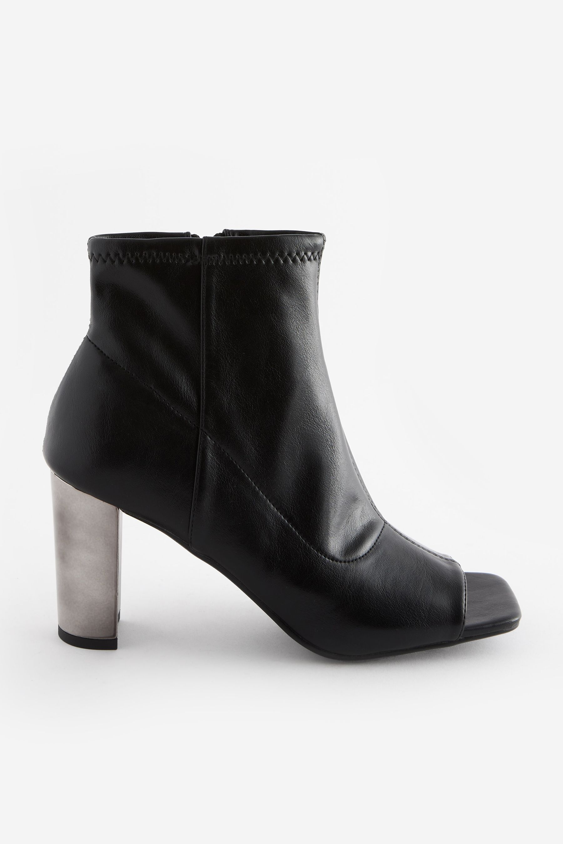 Block heel shoe boots uk deals