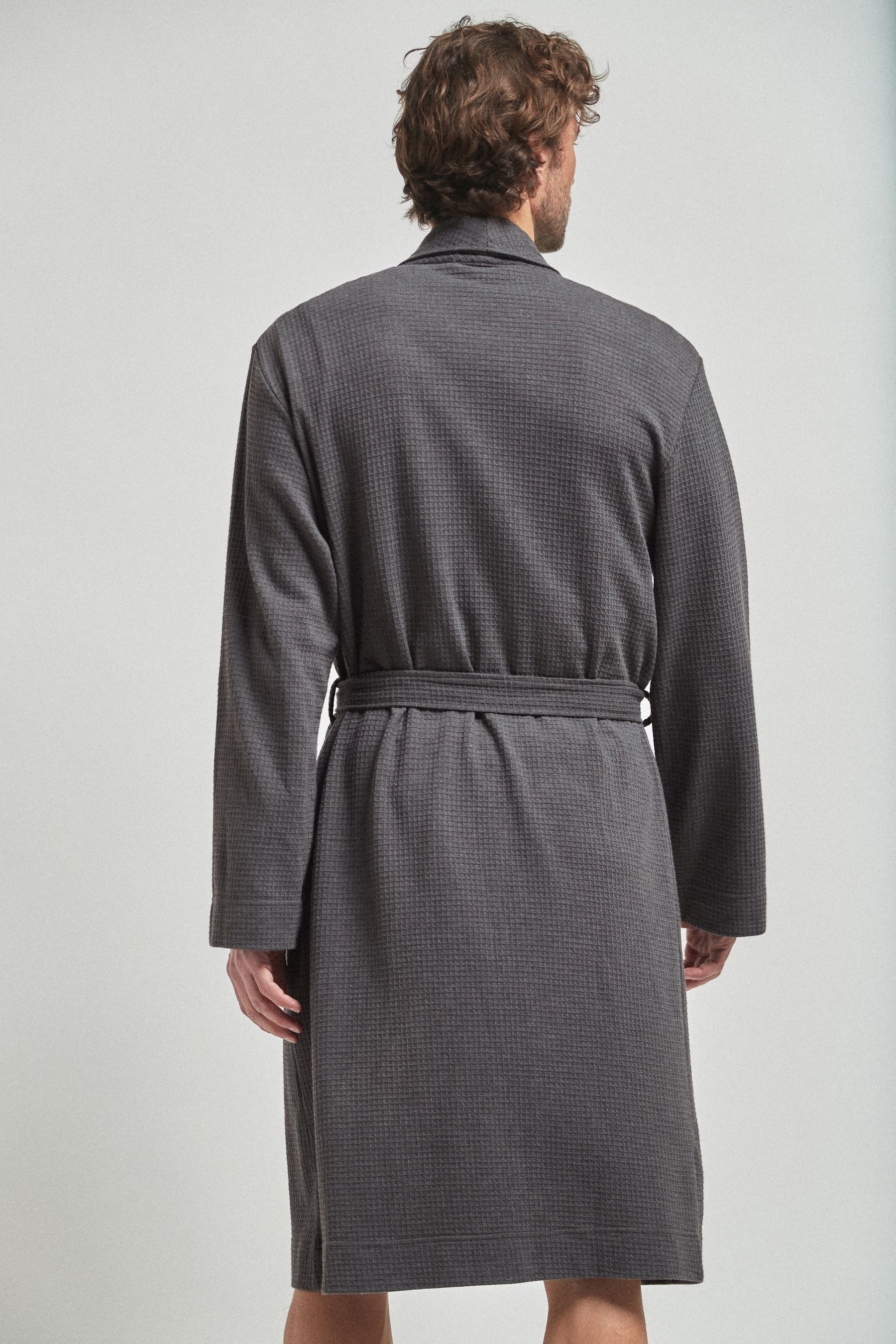Buy Personalised Lightweight Waffle Dressing Gown from the Next UK