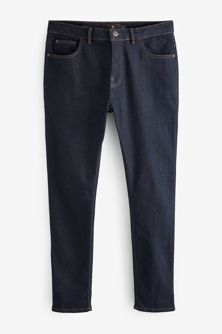 Blue Indigo Rinse Single Skinny Fit Classic Stretch Jeans - Image 1 of 1