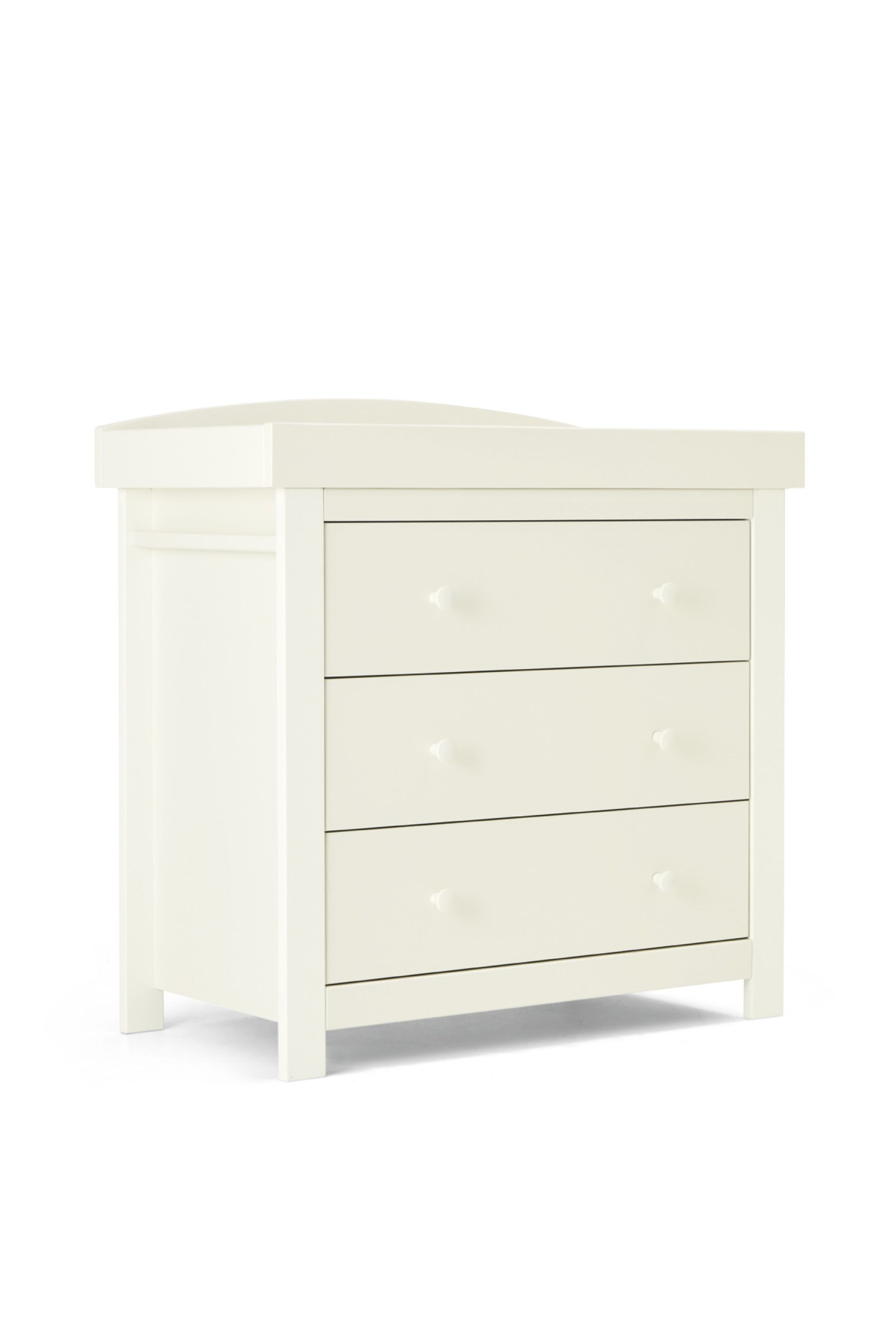 Buy Mamas & Papas White Mia 3 Piece Furniture Cot Bed Range from the