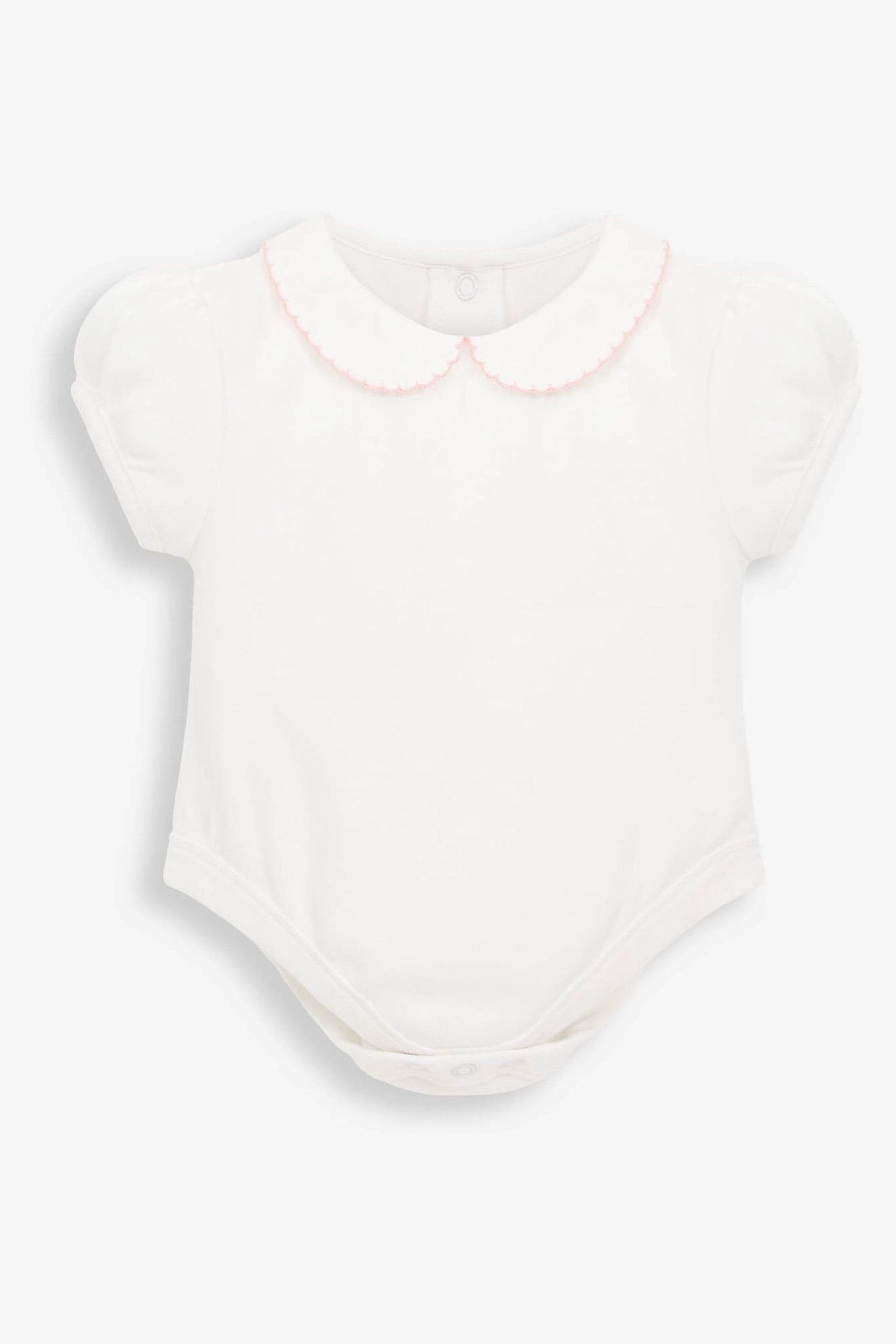 Buy JoJo Maman Bébé Pink Pink Gingham Baby Dungaree Dress & Bodysuit