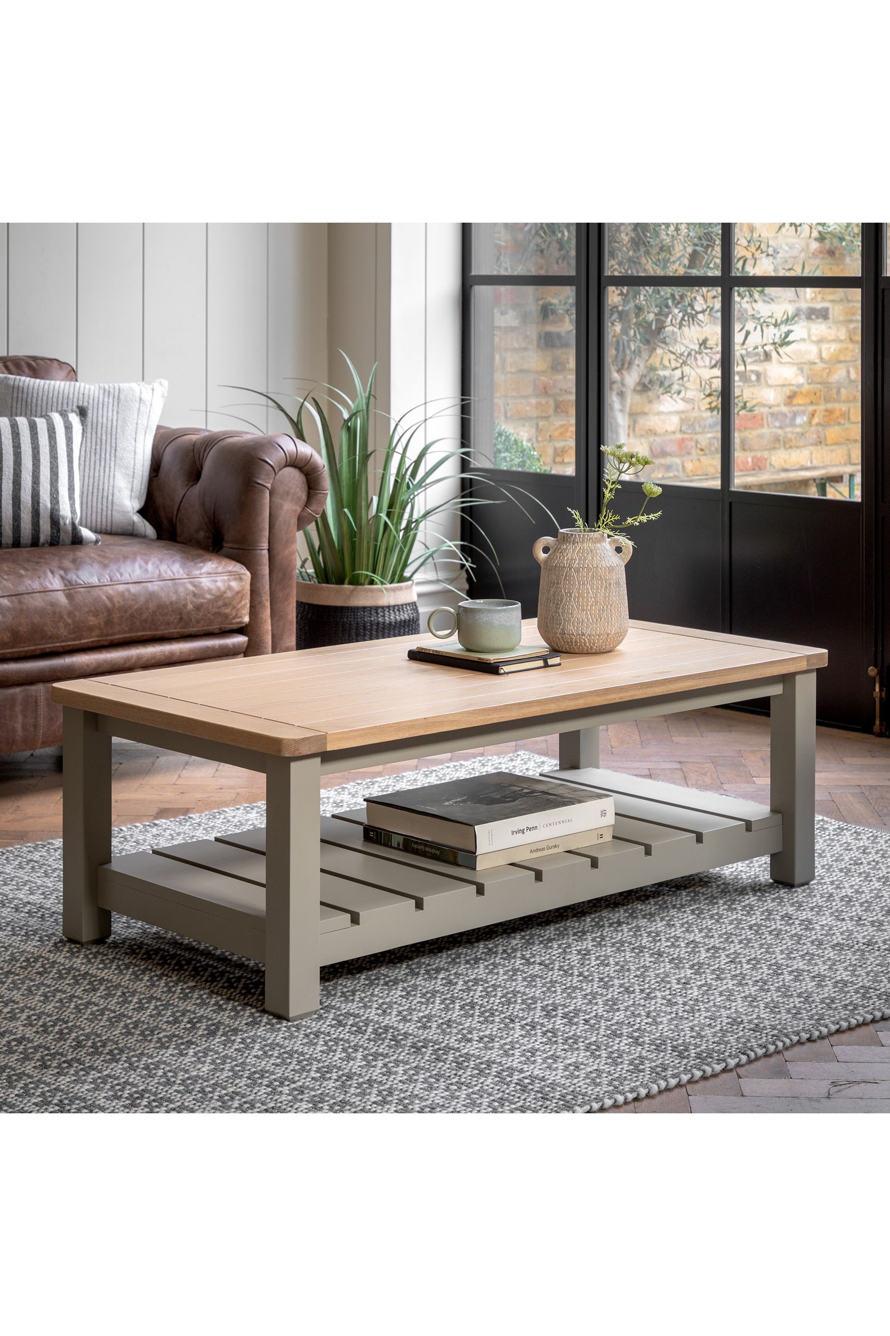 Buy Gallery Home Prairie Cream Leroy Coffee Table from the Next UK ...
