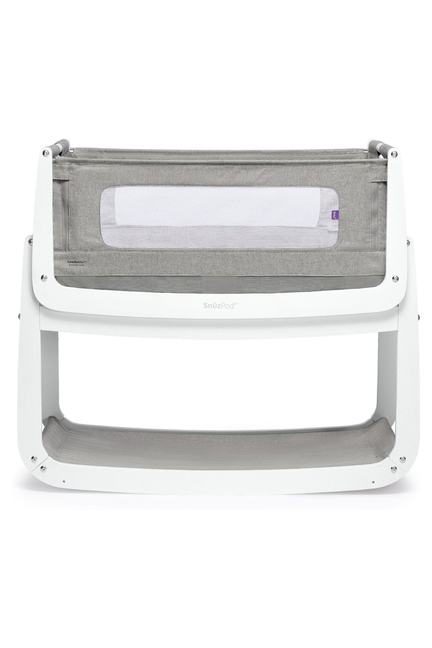 Buy Snuz Grey Bedside Crib from the Next UK online shop