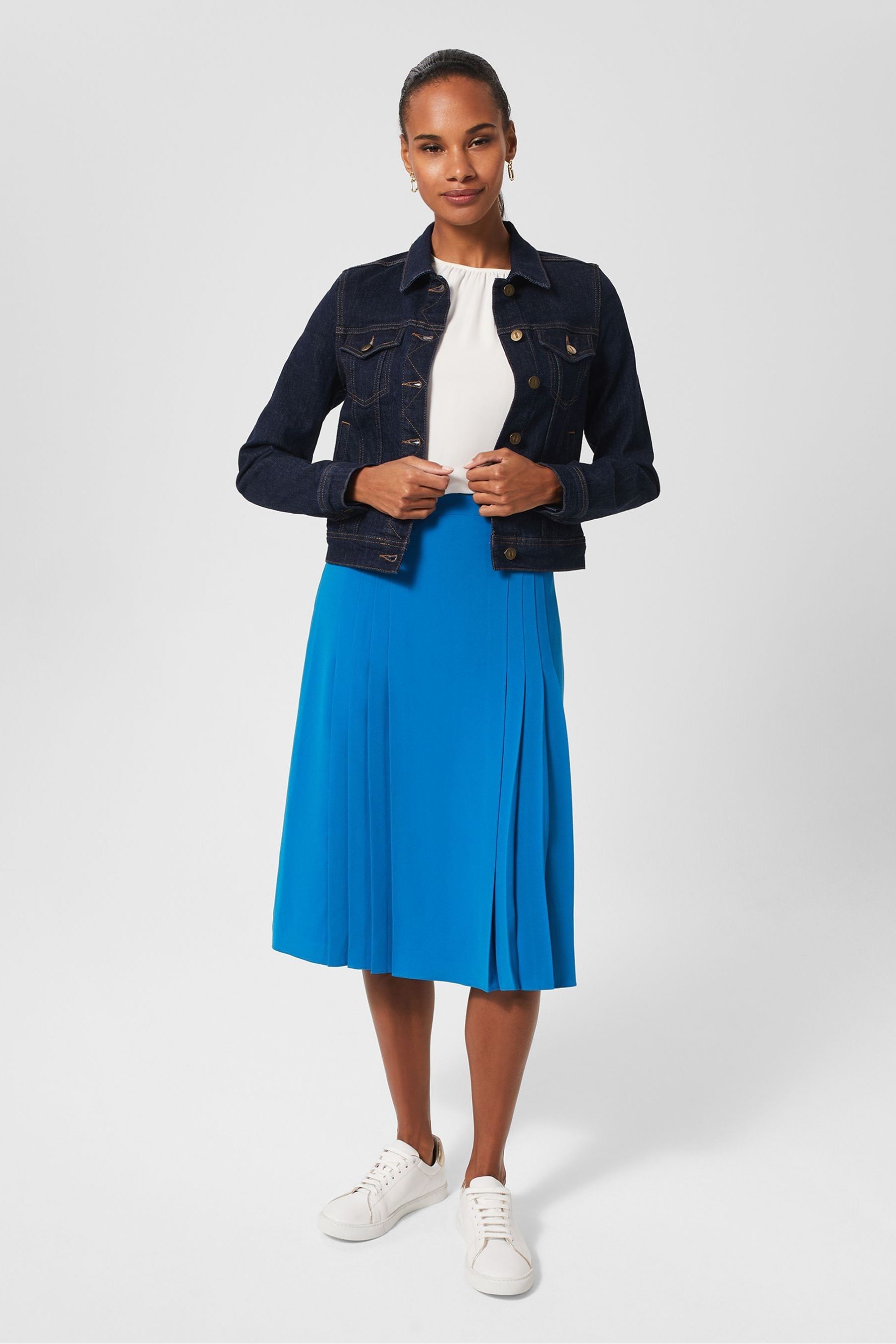 Buy Hobbs Blue Mariam Jacket from the Next UK online shop