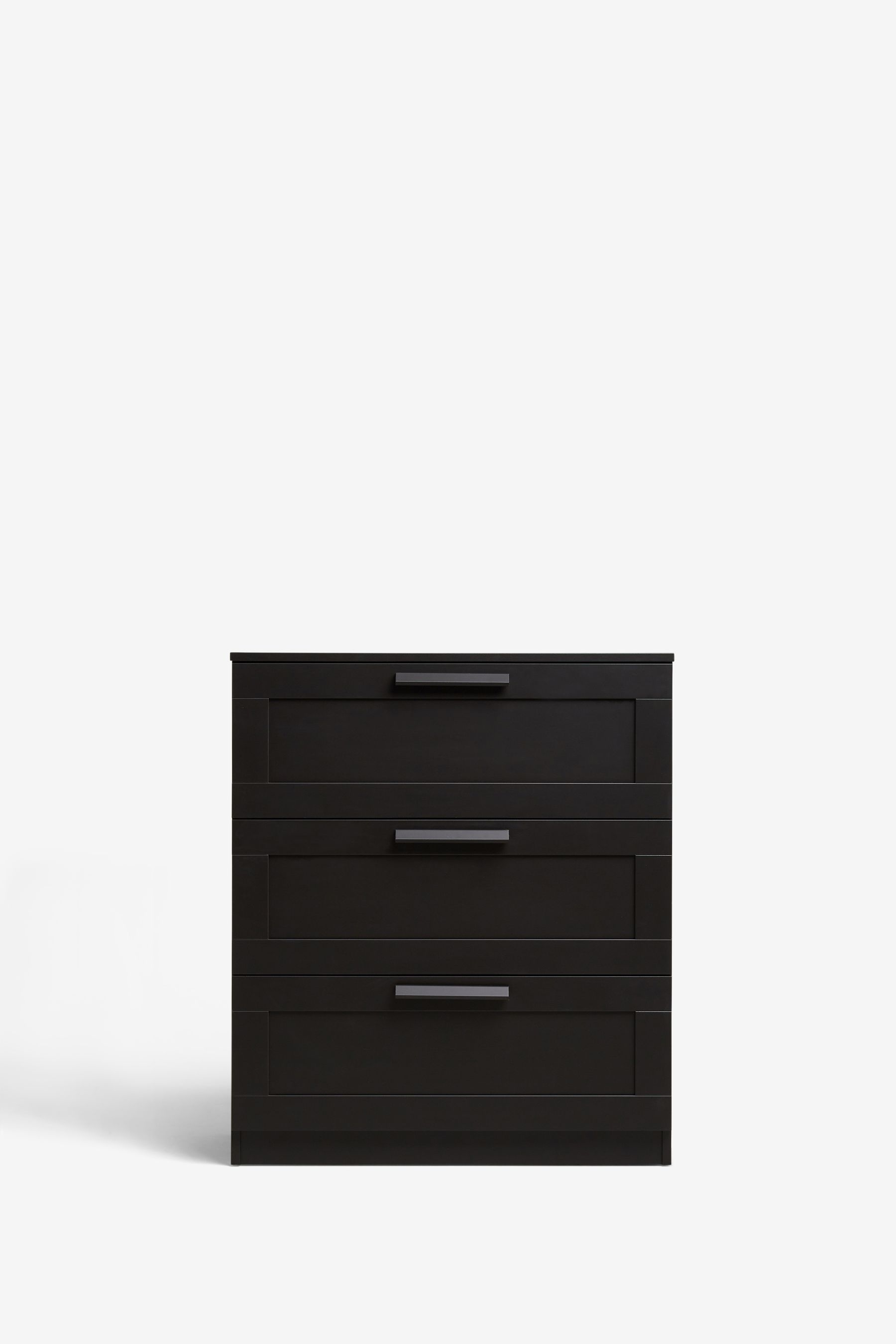 Buy Black Flynn 3 Drawer Chest of Drawers from the Next UK online shop