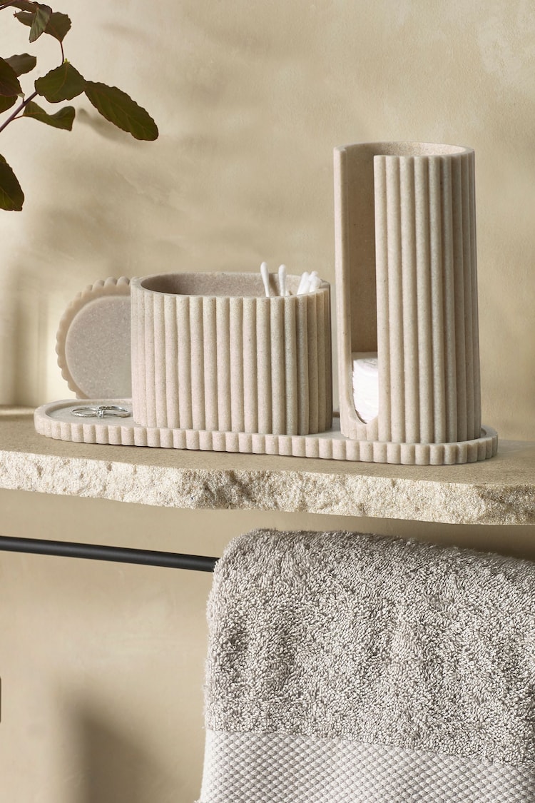 Natural Ribbed Storage Set - Image 1 of 1