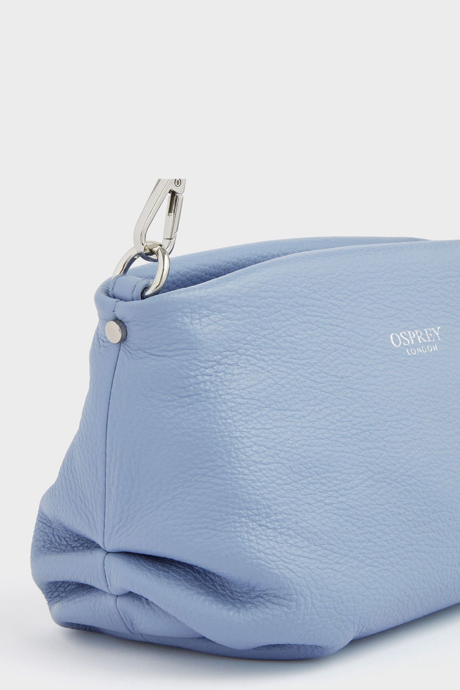 Buy OSPREY LONDON The Carina Shrug Italian Leather Midnight Pearl