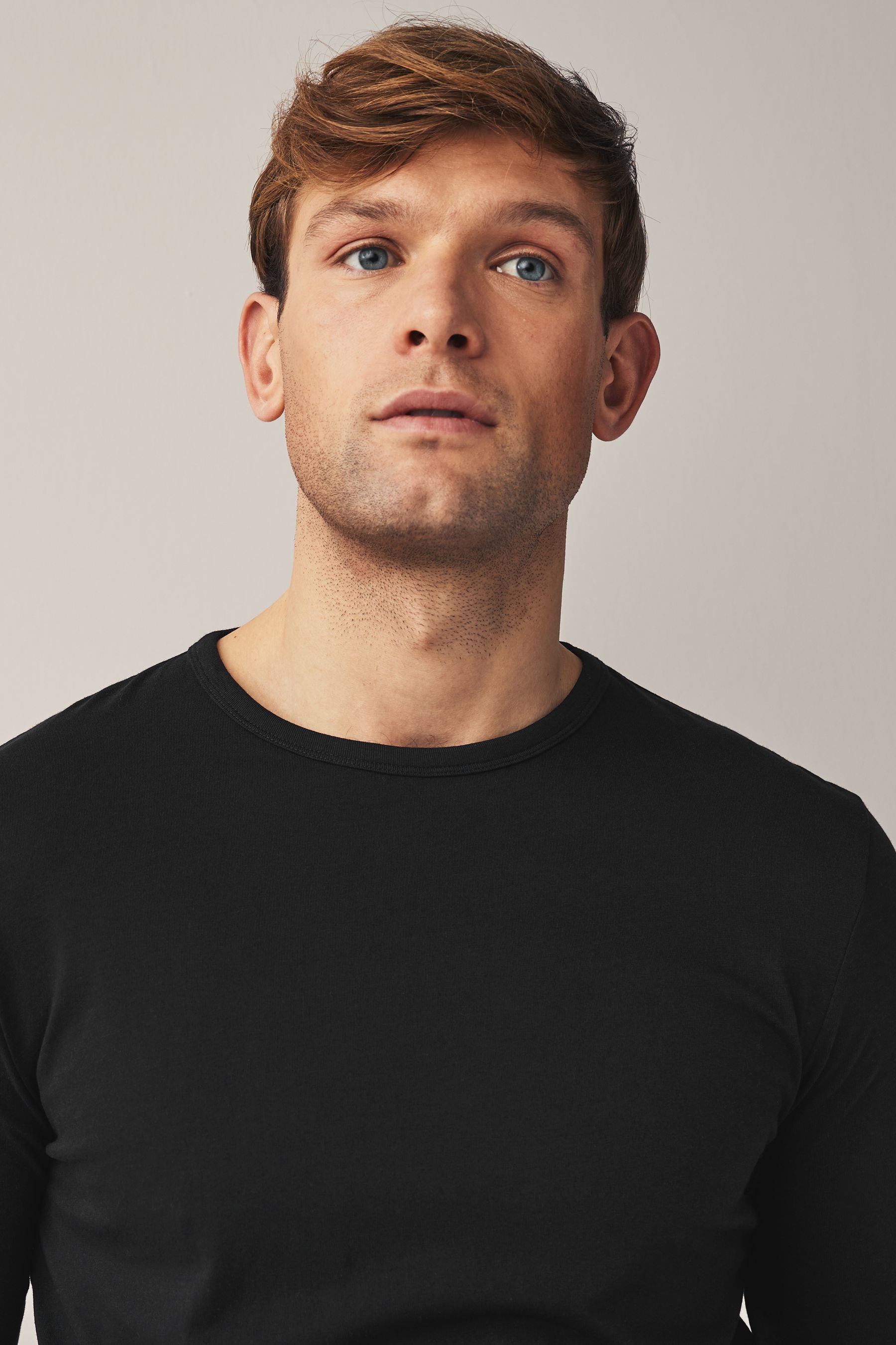 Buy Black Long Sleeve TShirts 5 Pack from the Next UK online shop