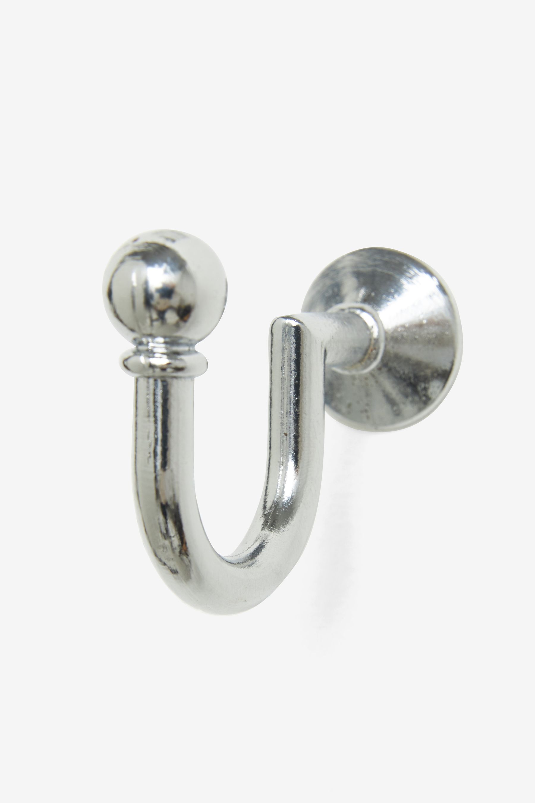 Buy Set of 2 Chrome Curtain Tie Back Hooks from the Next UK online shop