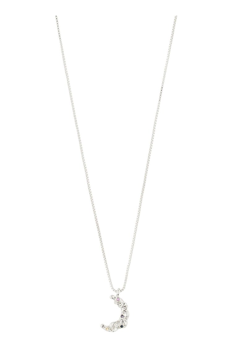 PILGRIM Silver Plated Moon Necklace - Image 1 of 1