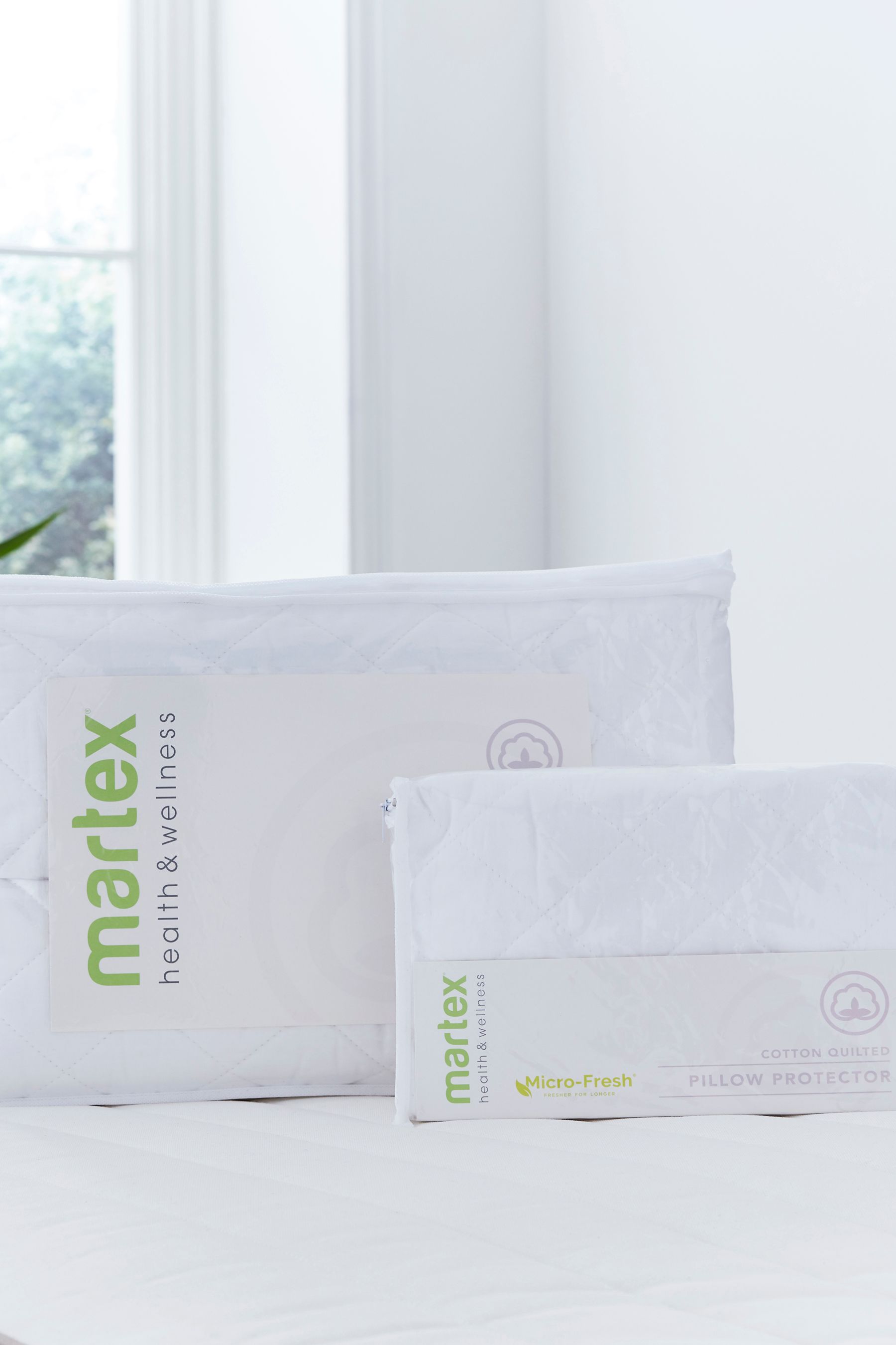 Buy Martex Cotton Quilted Mattress Protector from the Next UK online shop