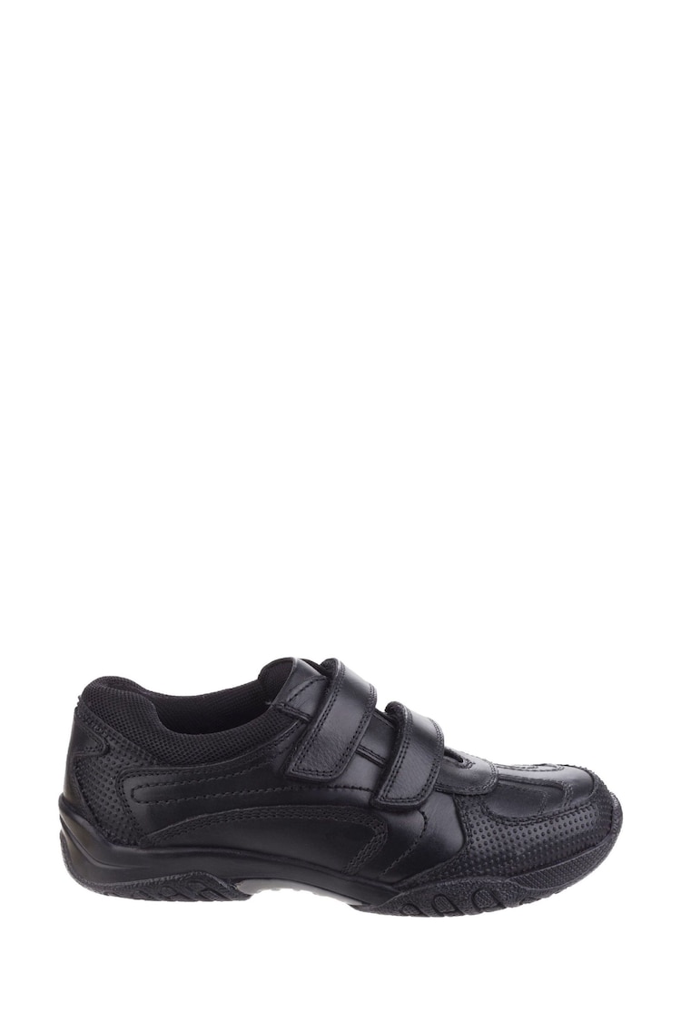 Hush Puppies Black Jezza Senior School Shoes - Image 1 of 1