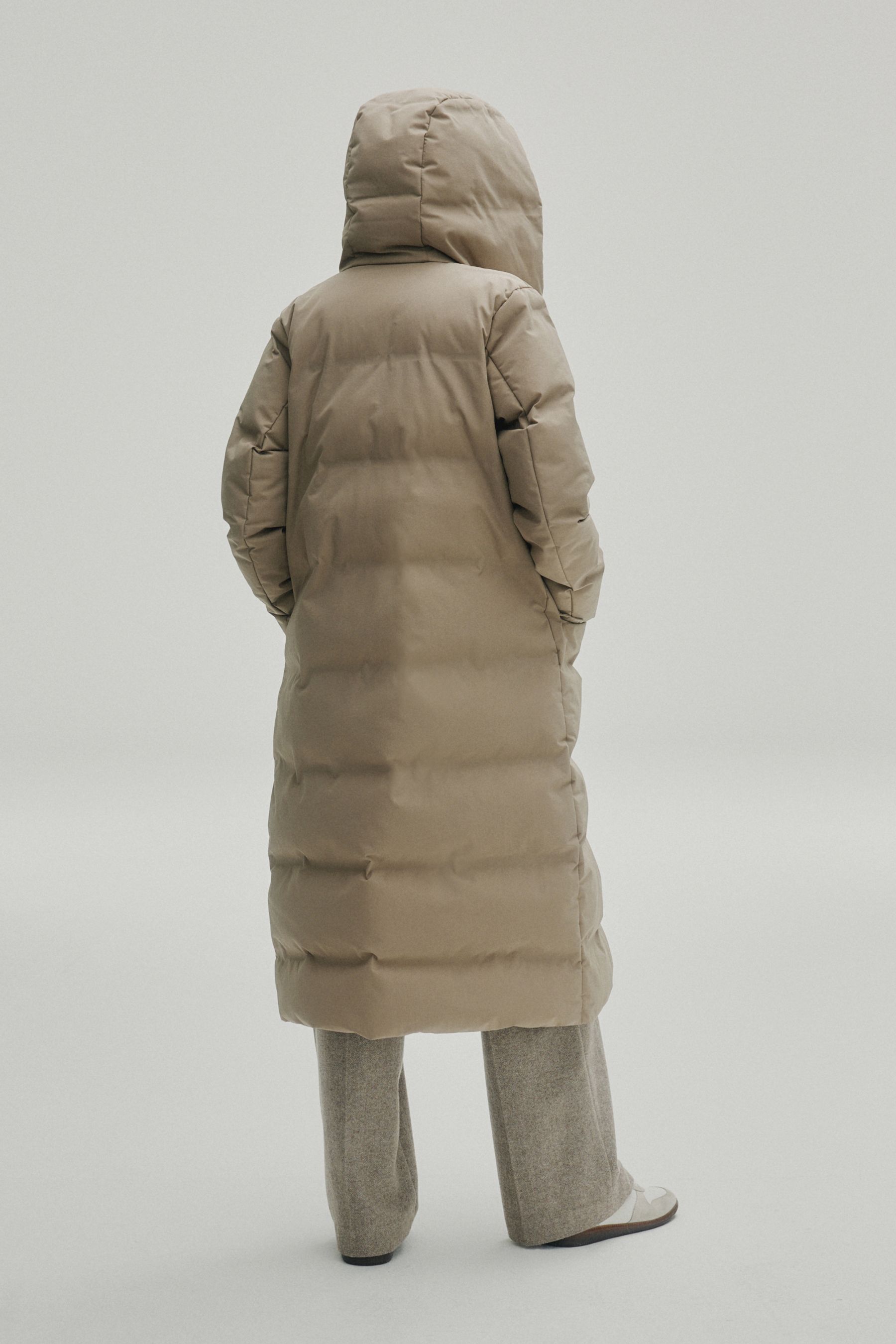 Buy Longline Shower Resistant Padded Hooded Coat from Next Ukraine