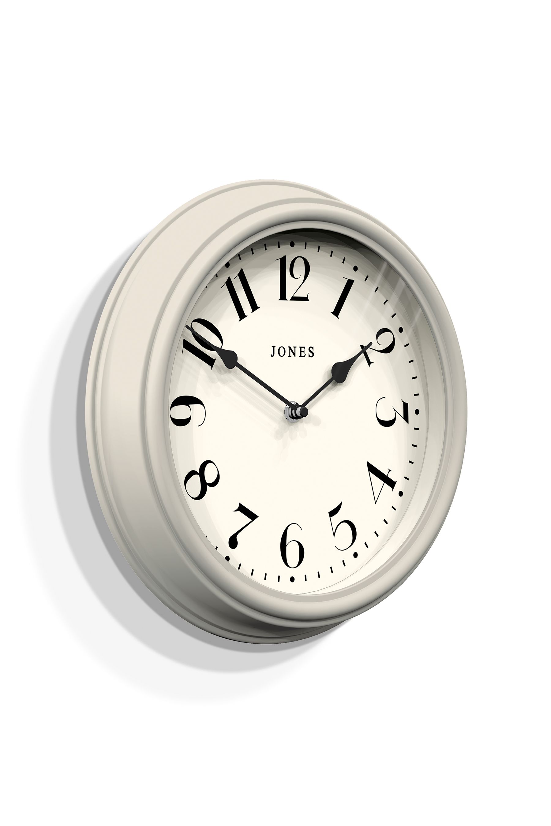 Buy Jones Clocks Powder Grey Wall Clock from the Next UK