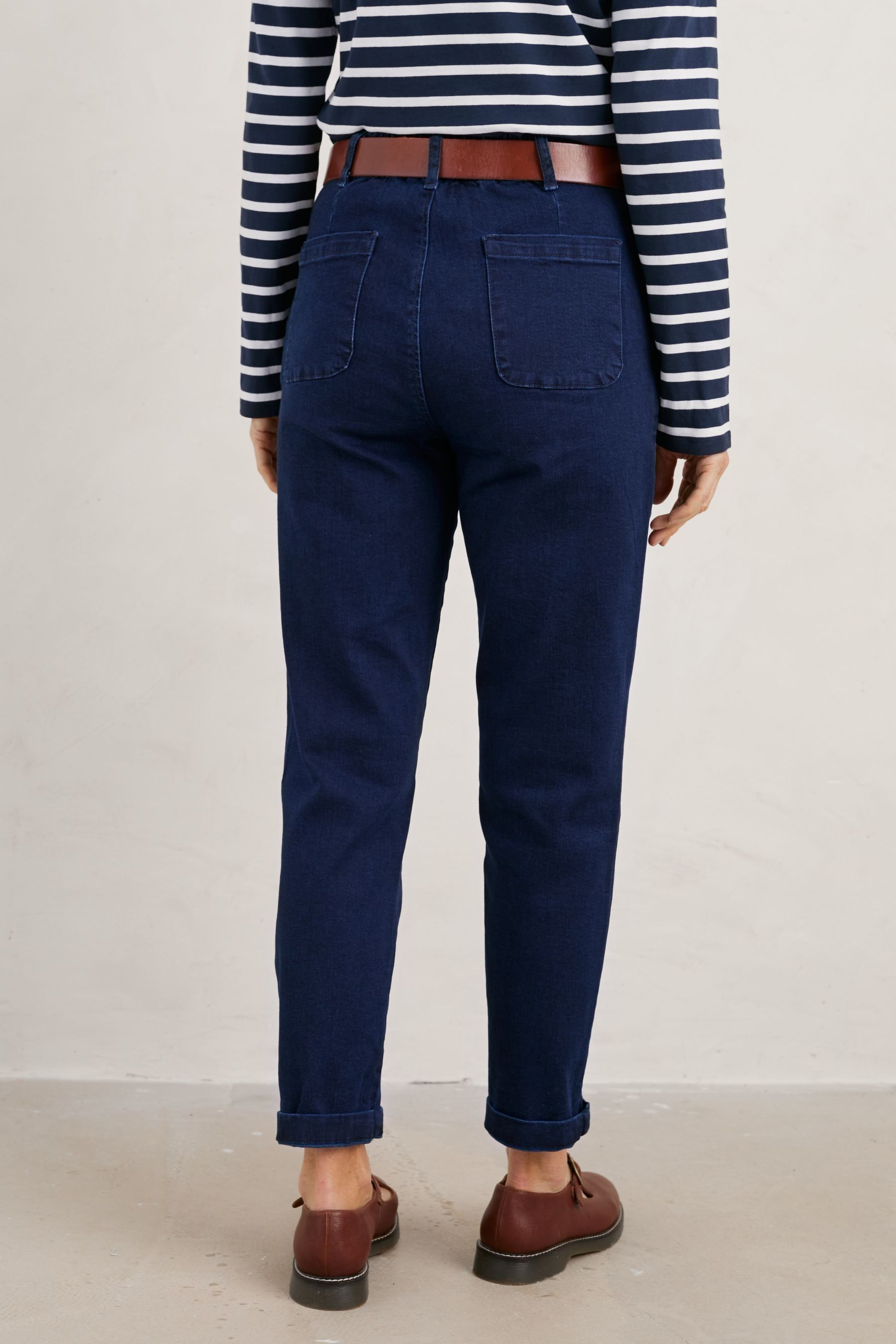 Buy Seasalt Cornwall Blue Tall Waterdance Trousers from the Next UK online shop