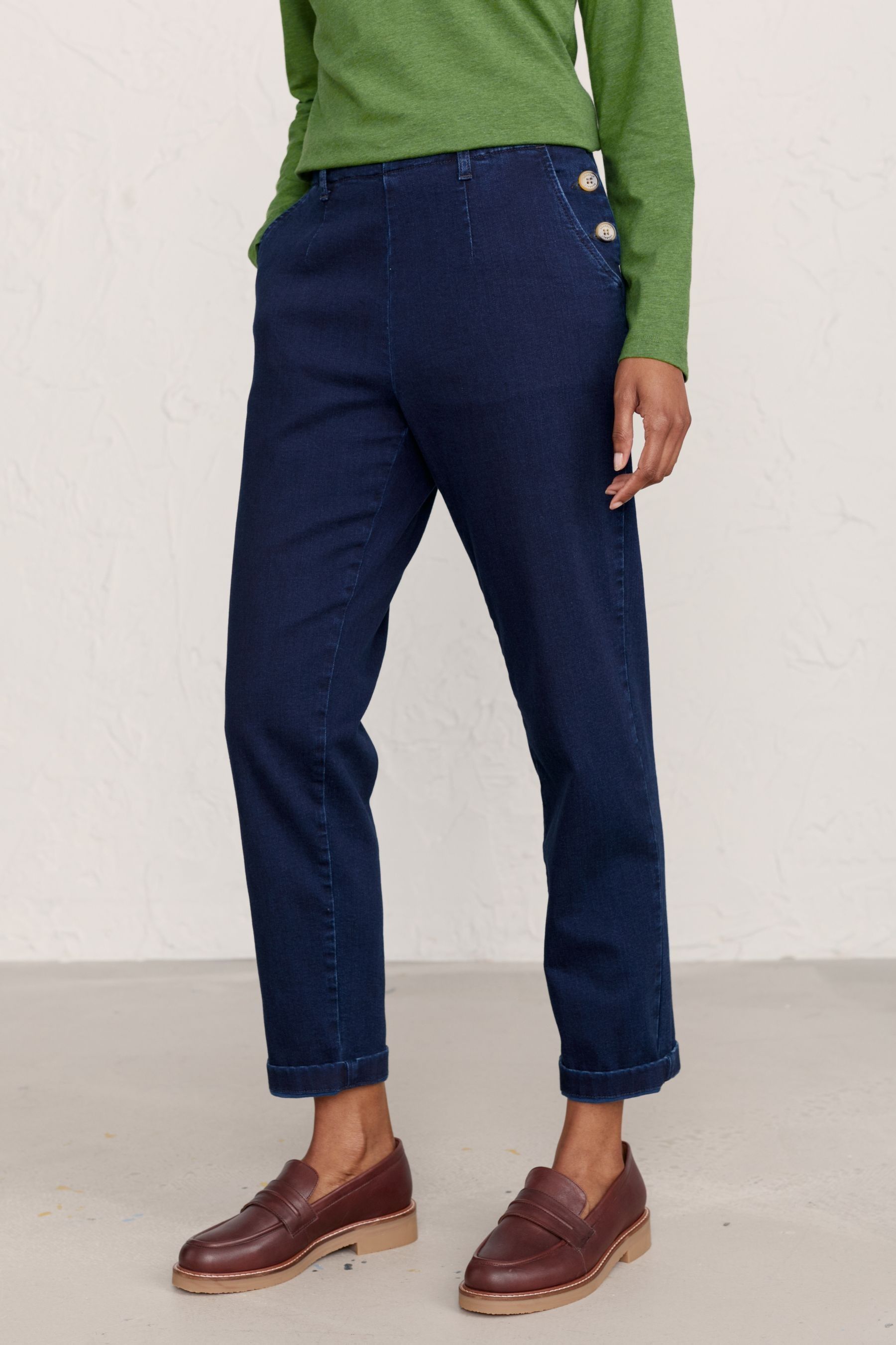 Buy Seasalt Cornwall Blue Waterdance Trousers from the Next UK online shop