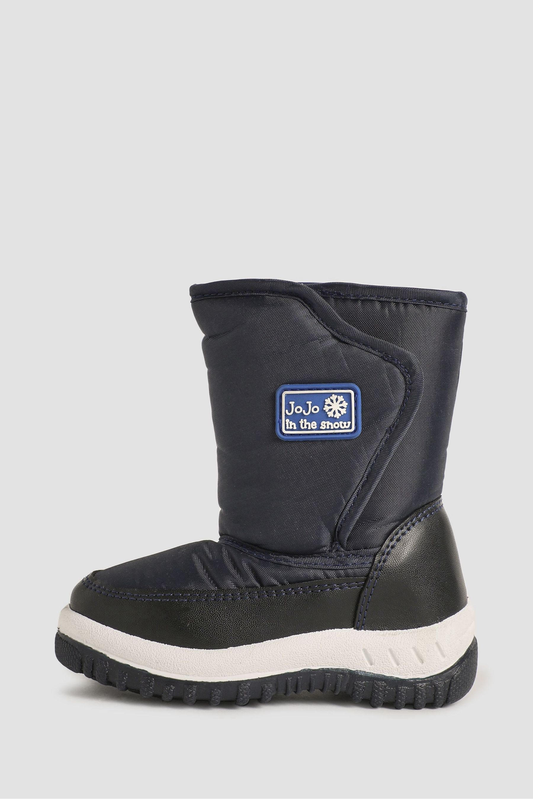 Buy JoJo Maman Bébé Navy Cosy Snow Boots from the Next UK online shop