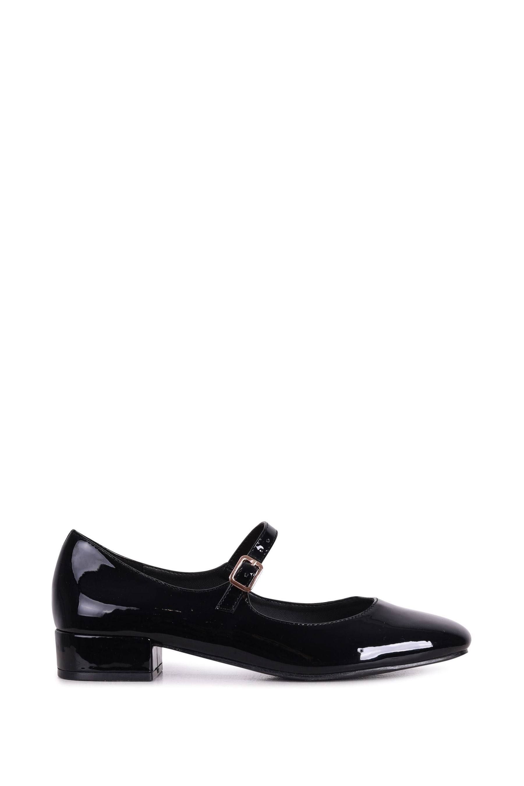 Buy Linzi Black Carli Block Heel Mary Jane Court Shoes from the Next UK ...