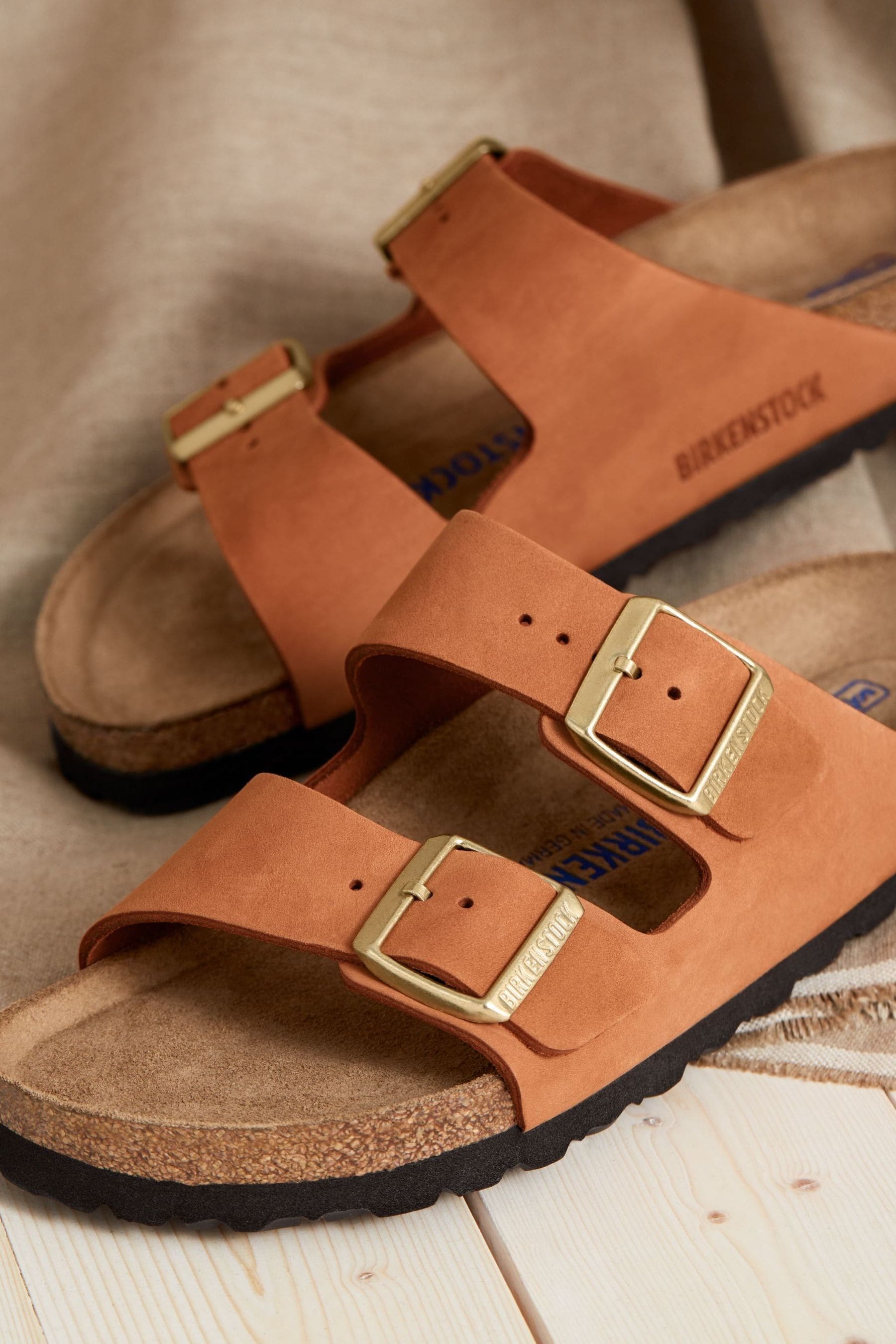 Buy Birkenstock Pecan Arizona Sandals from Next Ireland