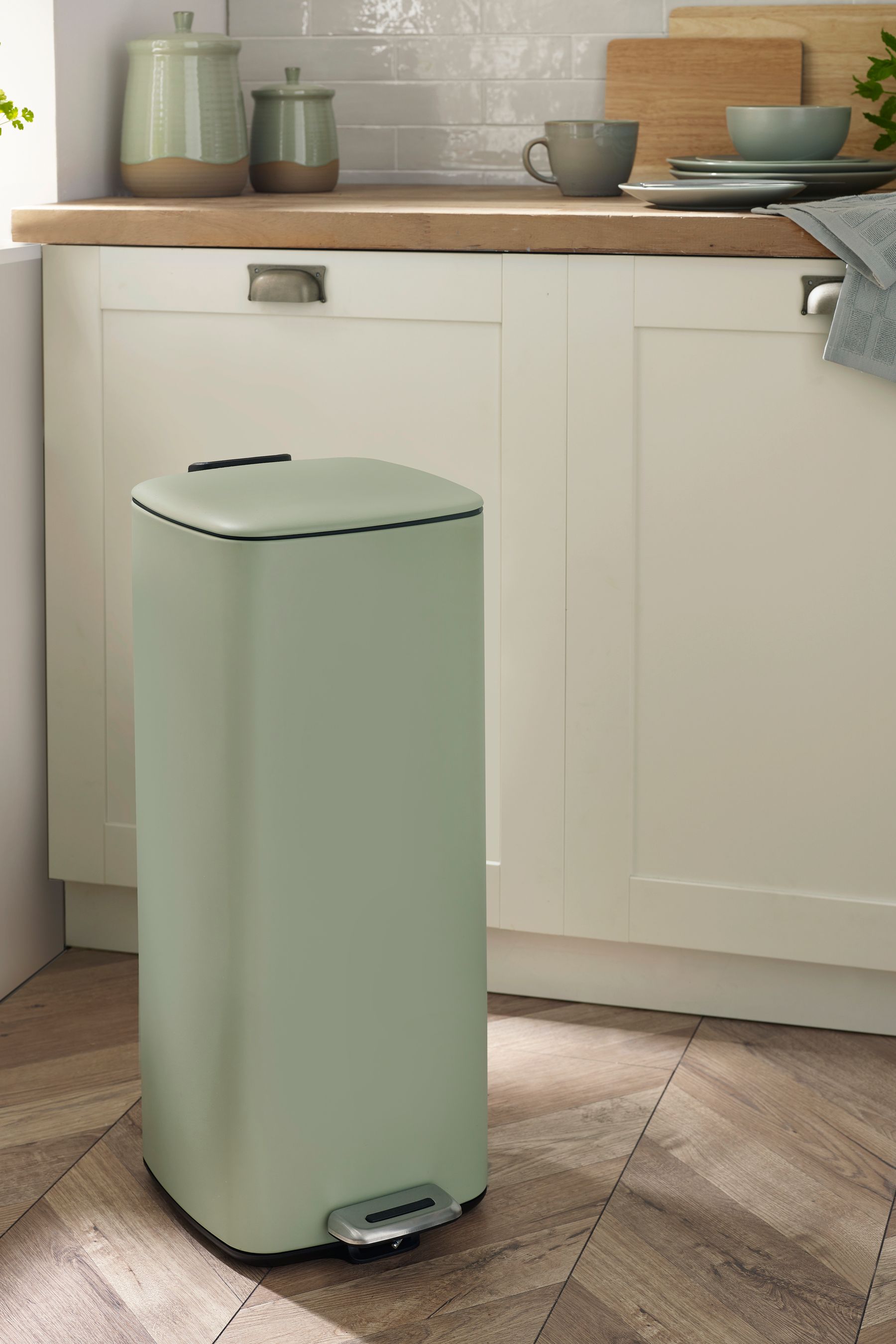Buy Sage Green 30L Soft Close Pedal Bin from the Next UK online shop