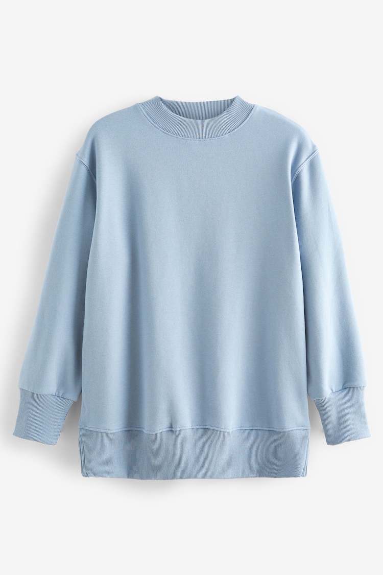 Bleu crépuscule - Sweat long décontracté Essentials - Image 1 of 1