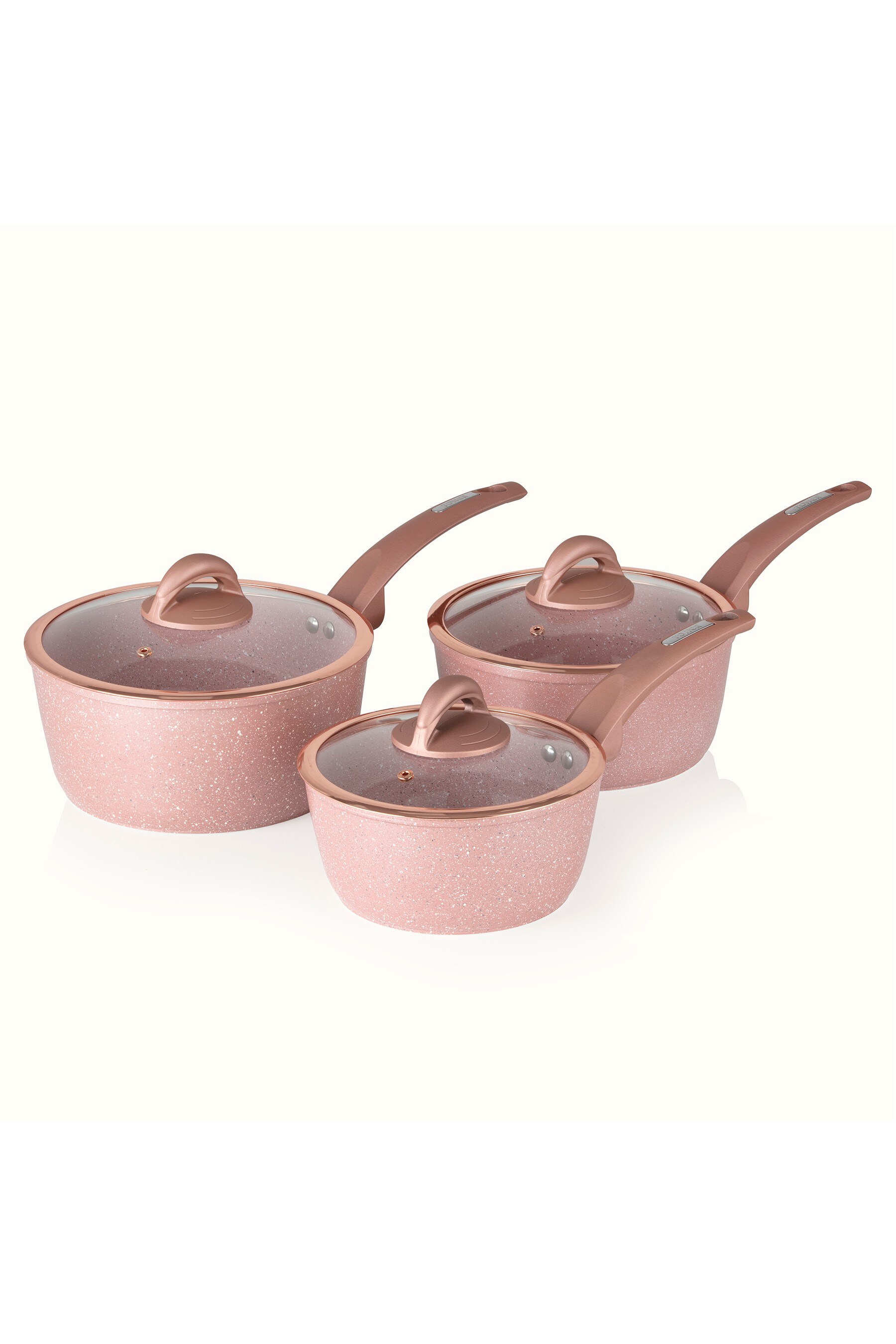 Buy Tower Set of 3 Rose Pink Rose Pink Pan Set from the Next UK online shop