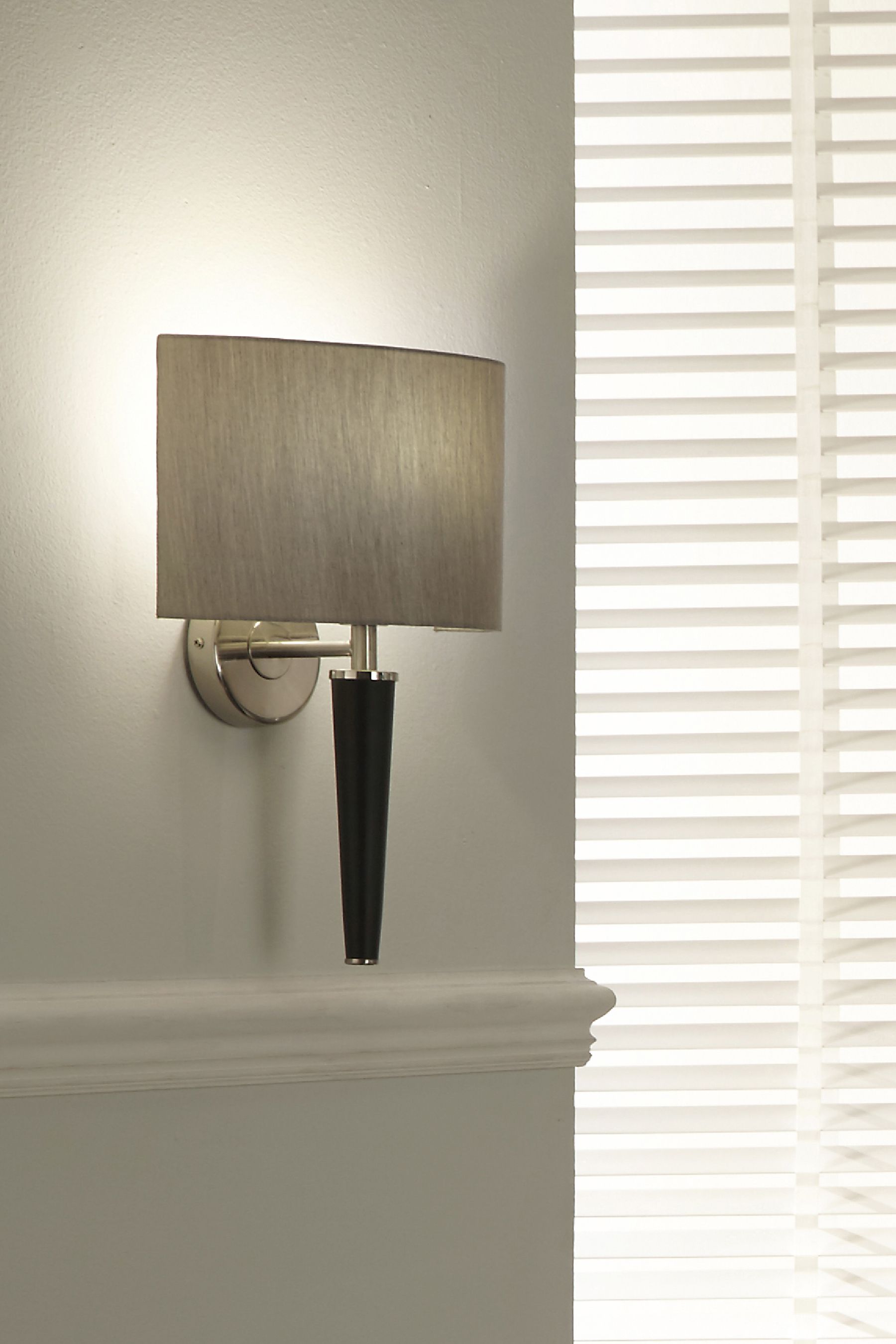 Buy Pacific Silver Brushed Chrome and Metal Wall Light from the Next UK