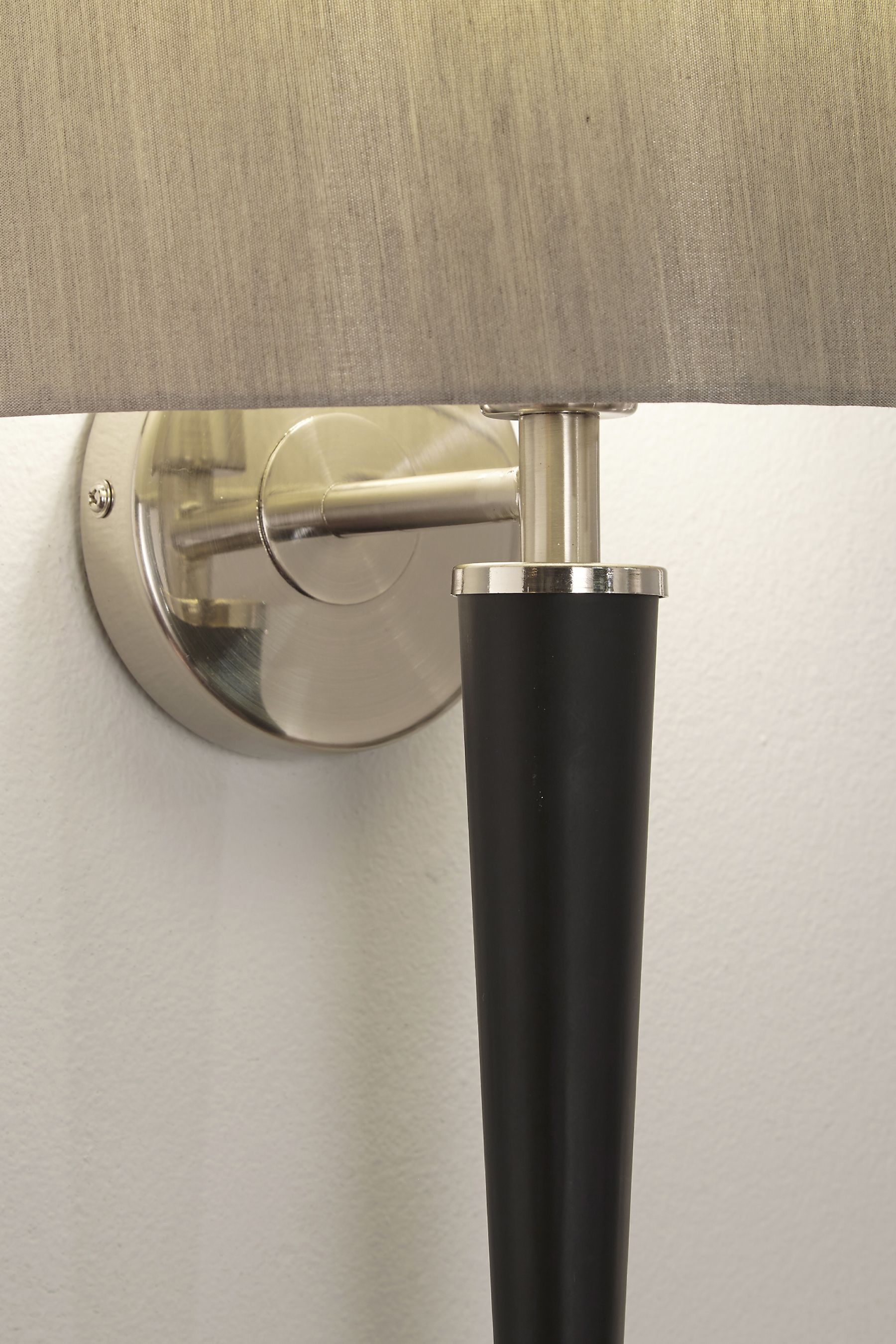 Buy Pacific Silver Brushed Chrome and Metal Wall Light from the Next UK