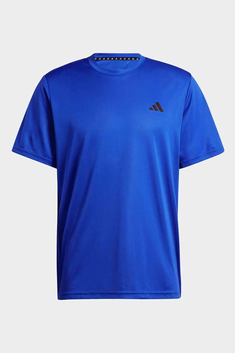 adidas Blue Train Essentials Training T-Shirt - Image 1 of 1