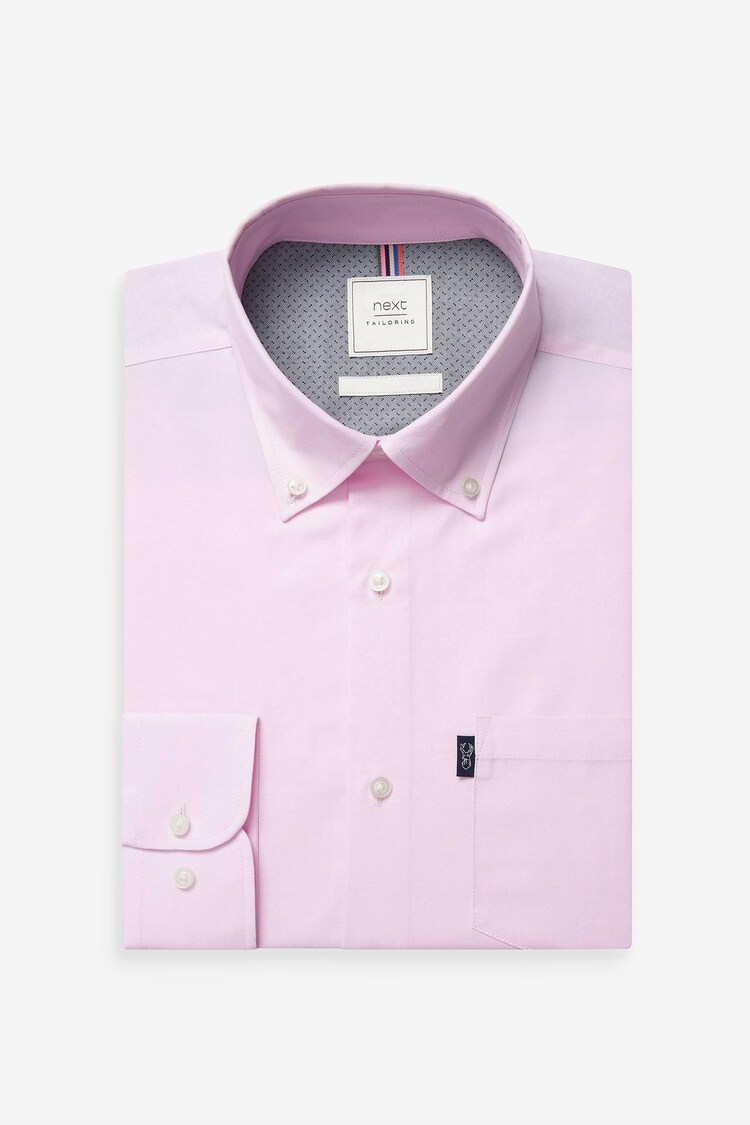 Rose clair - Slim Fit (Slim Fit) - Chemises Oxford boutonnées Easy Iron - Image 1 of 1