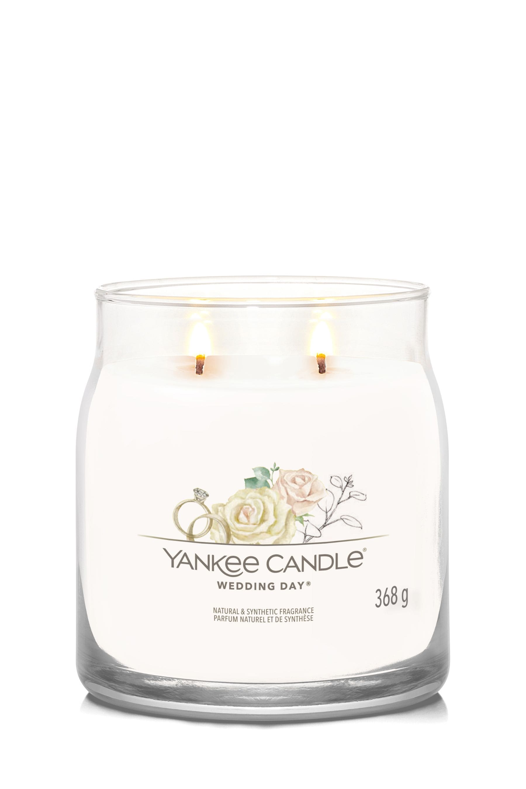 Buy Yankee Candle Signature Medium Jar Scented Candle Wedding Day from