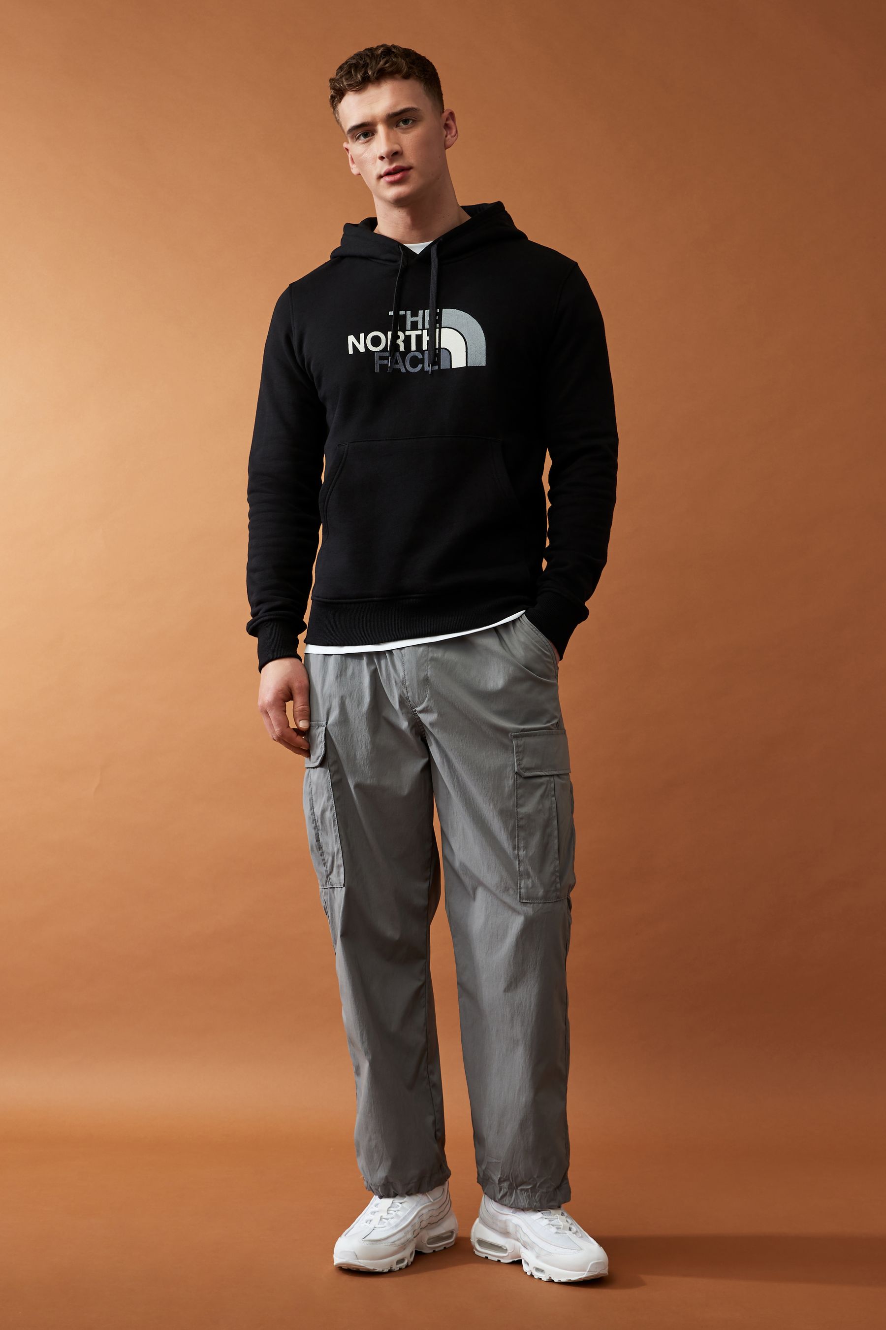 Buy The North Face Black Mens Light Drew Peak Pullover Hoodie from the ...