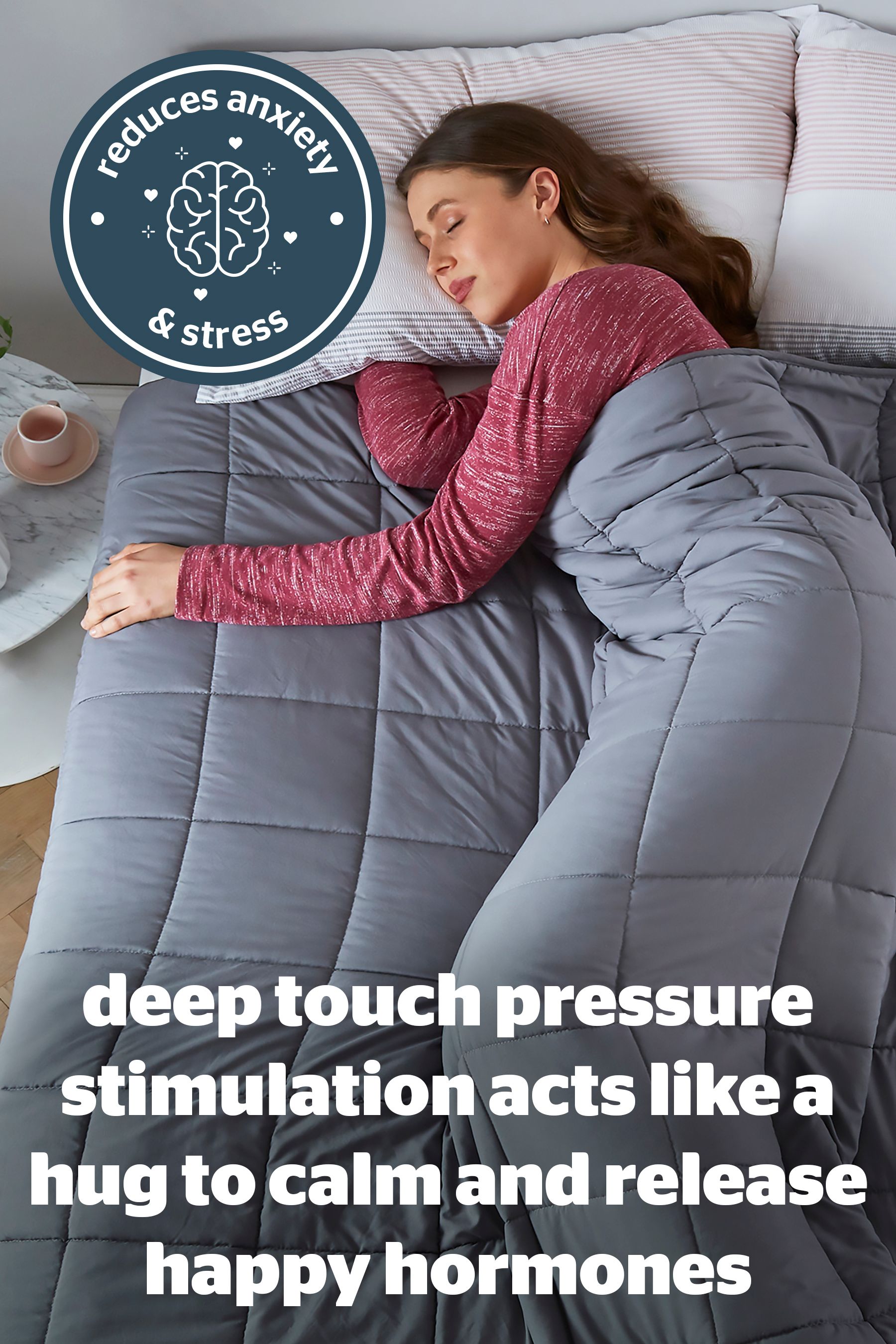 Buy Silentnight Grey Adults 6.8kg Weighted Blanket from the Next UK online shop