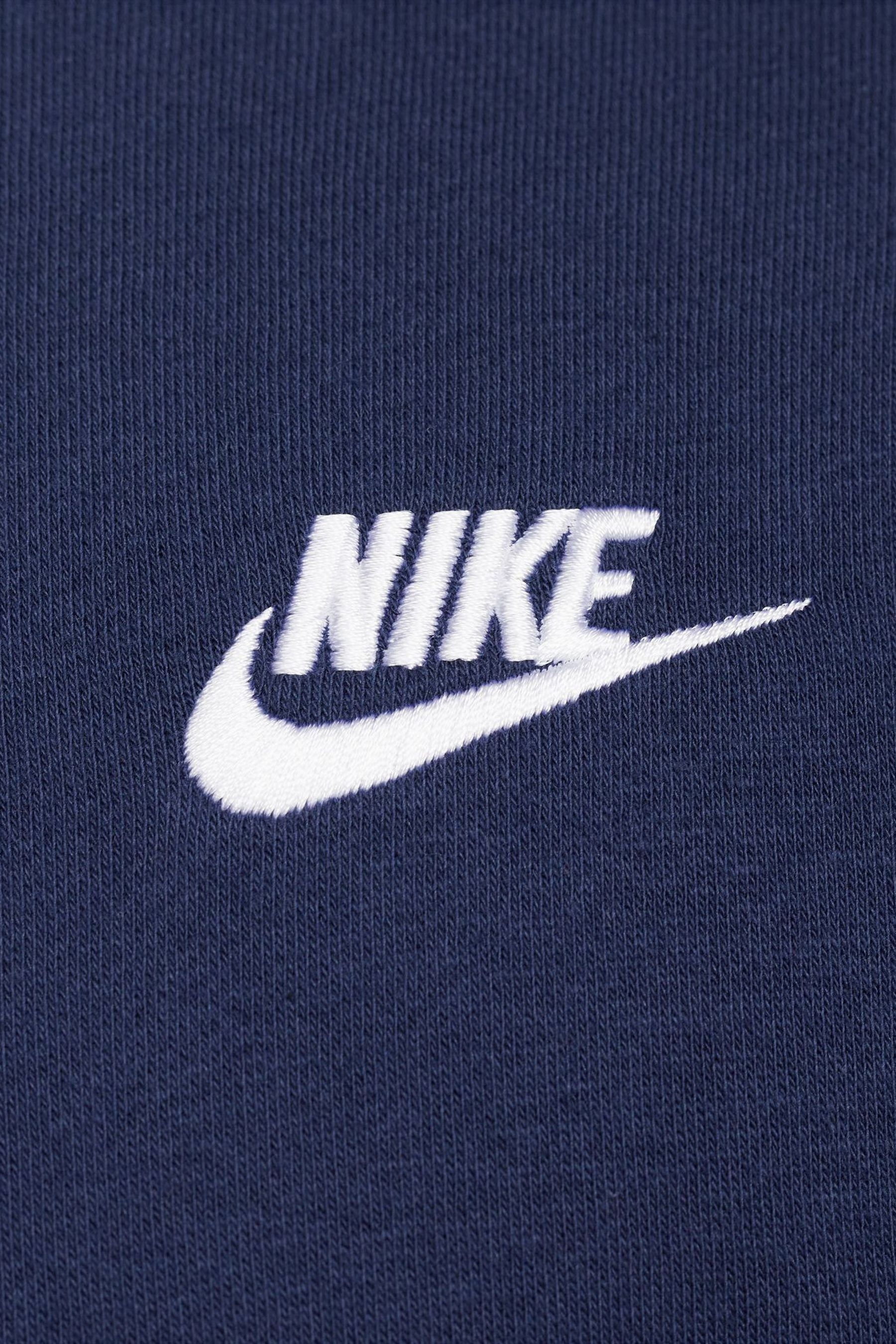 Buy Nike Navy Club Crew Sweatshirt from the Next UK online shop